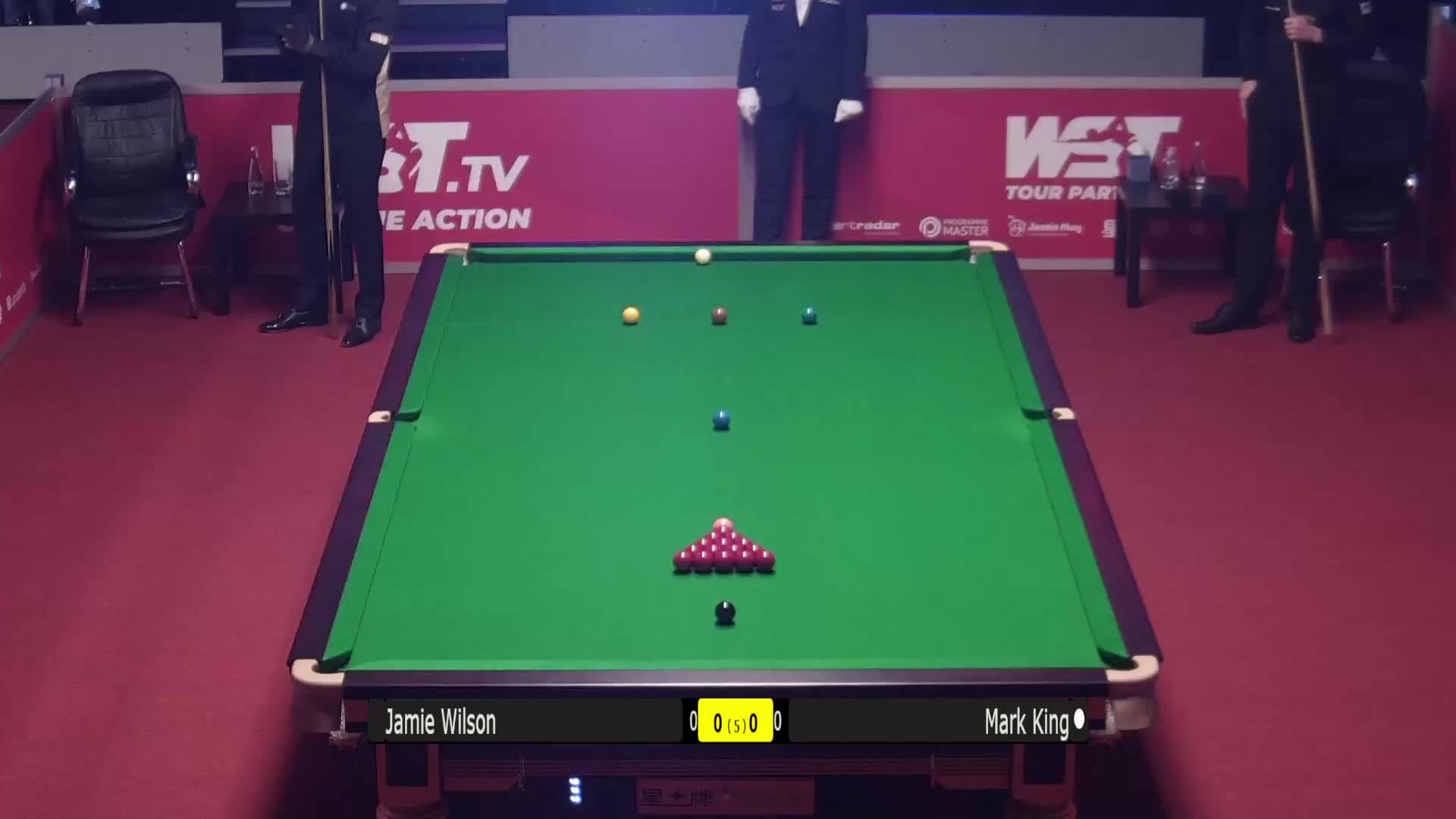 杰米·威尔逊 vs 马克·金 英国公开赛 清流