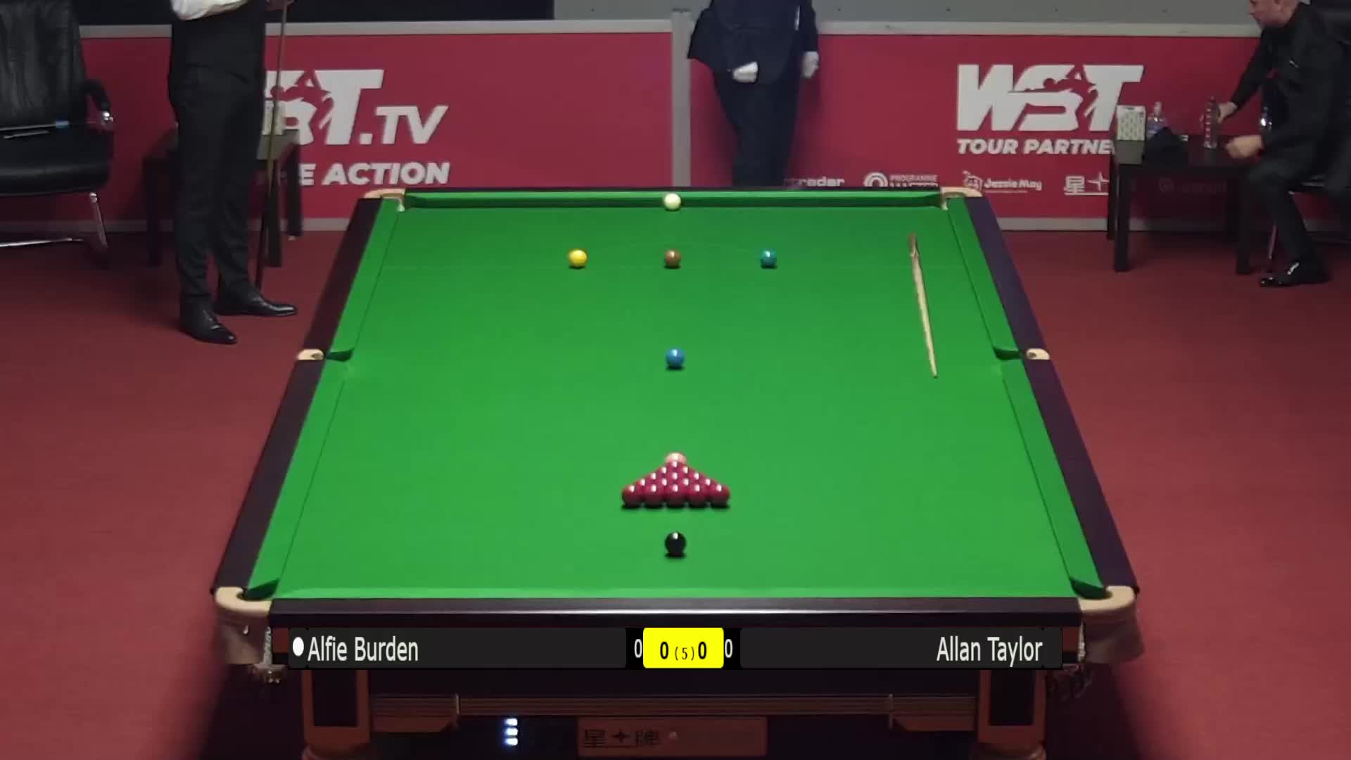 阿尔菲·伯顿 vs 阿兰·泰勒 英国公开赛 清流