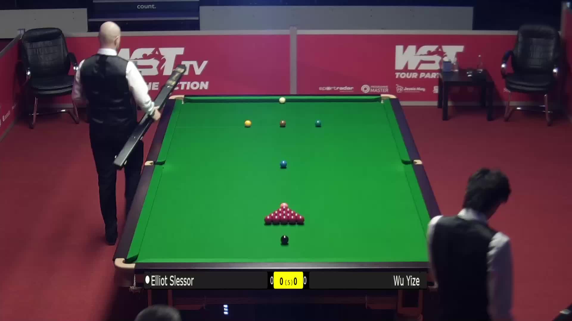 埃利奥特·斯莱瑟vs吴宜泽 英国公开赛 清流