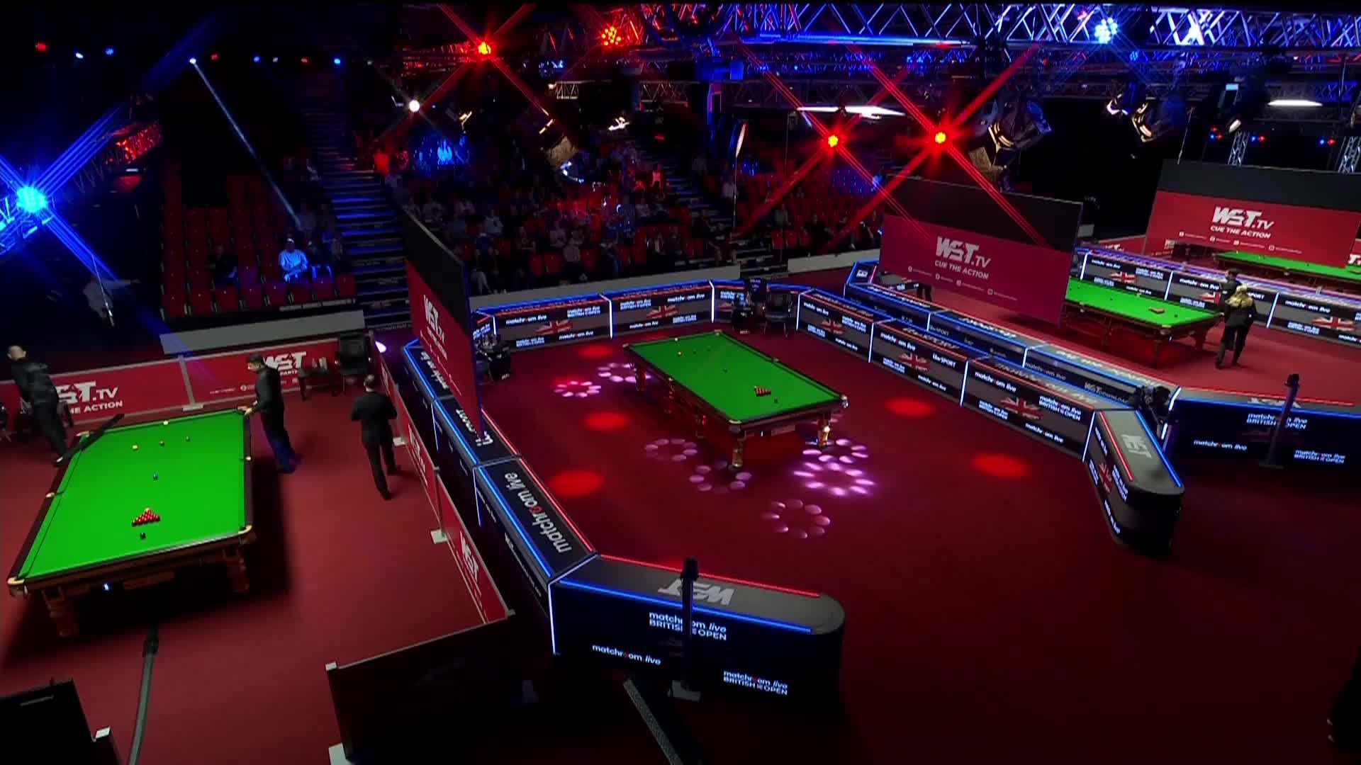 曹宇鹏vs约翰·希金斯  英国公开赛 清流