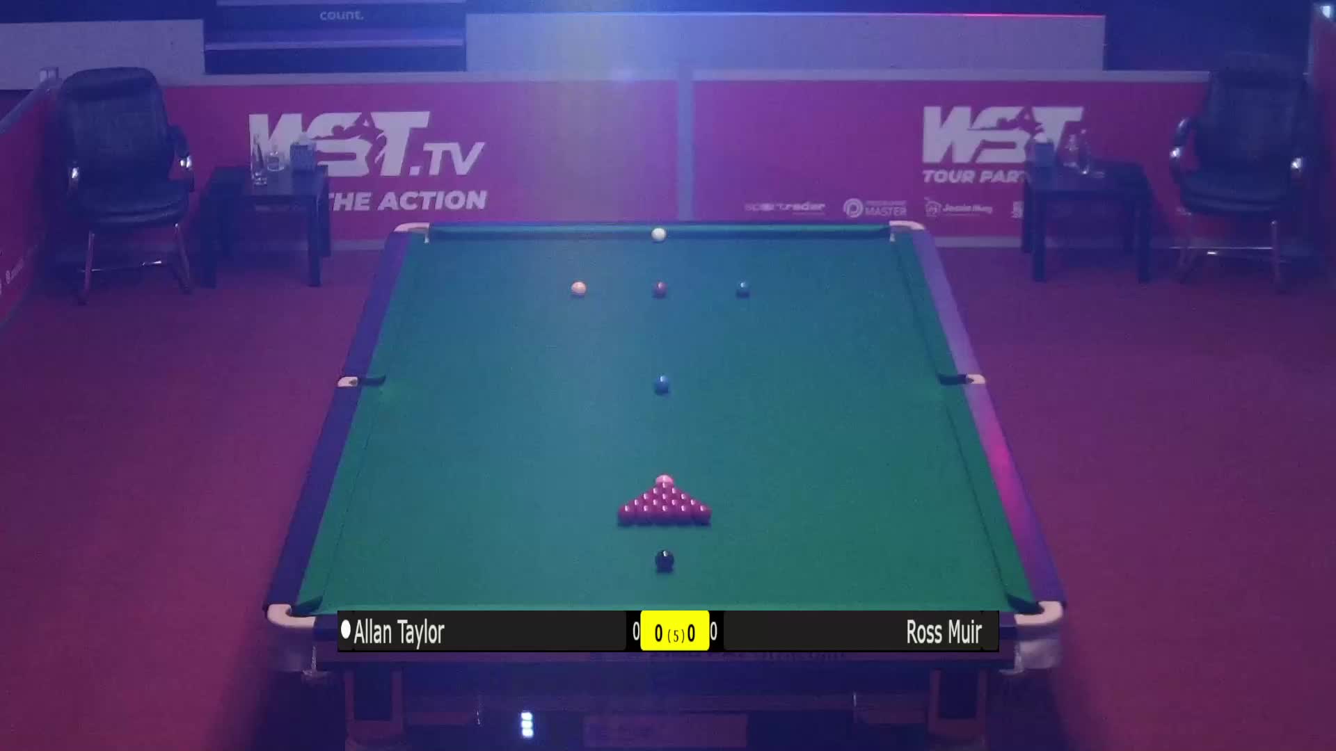 艾伦·泰勒vs罗斯·缪尔 英国公开赛 清流