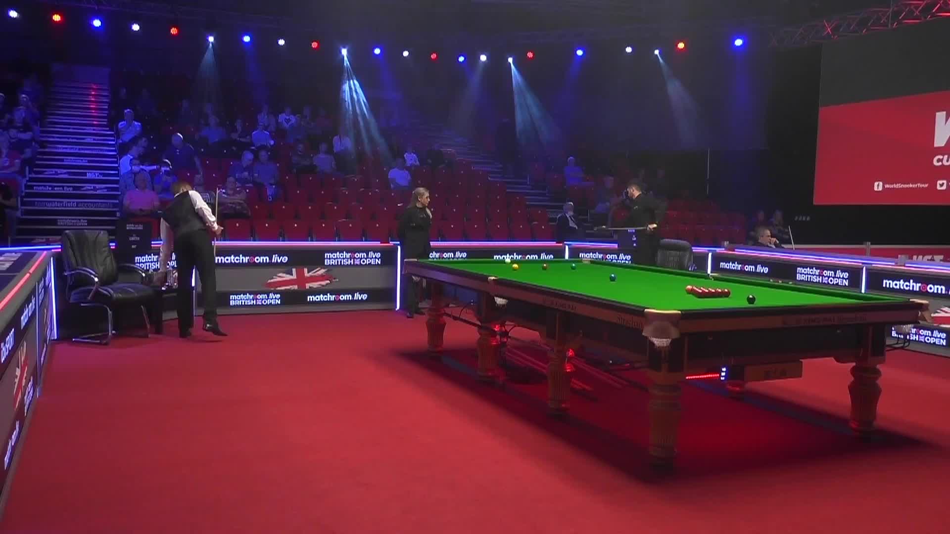 阿里·卡特vs奥利弗·莱恩斯 英国公开赛 清流