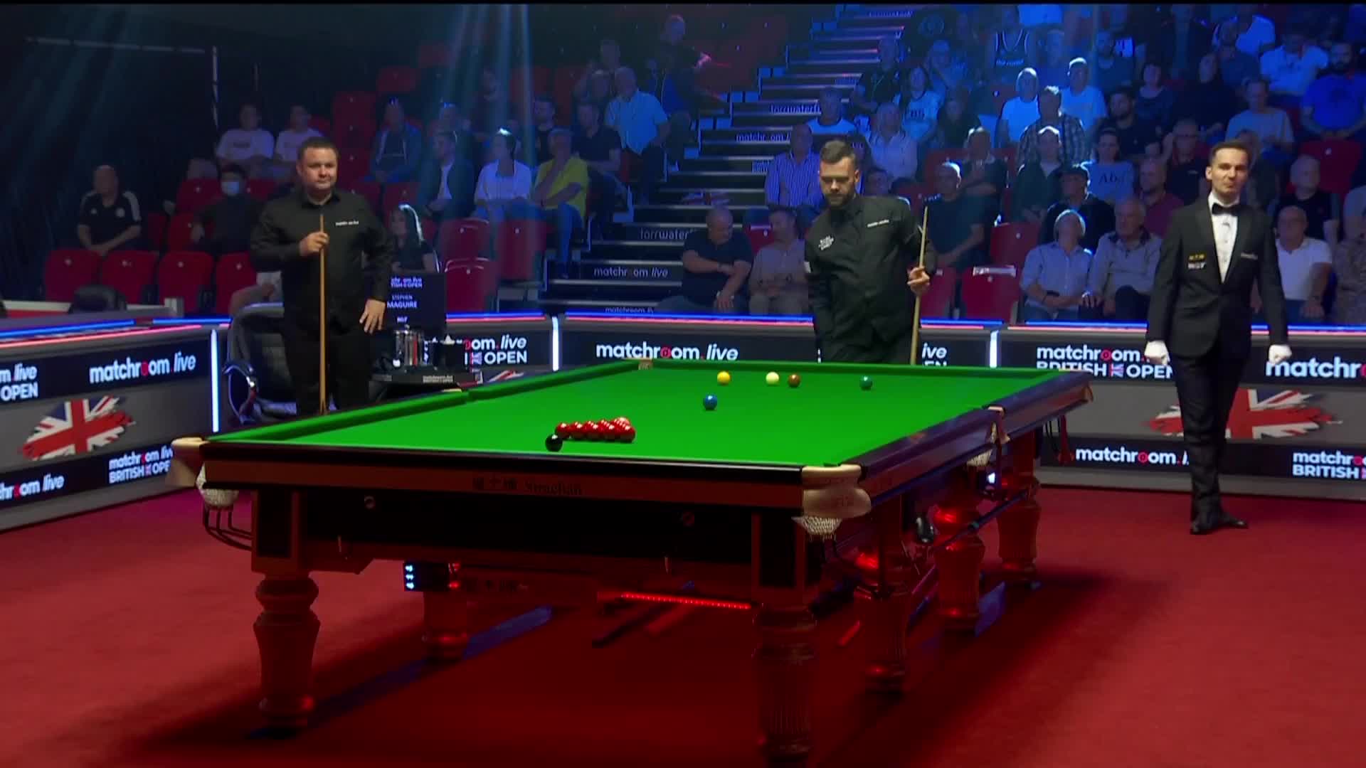 斯蒂芬·马奎尔 vs 吉米·罗伯逊 英国公开赛 清流