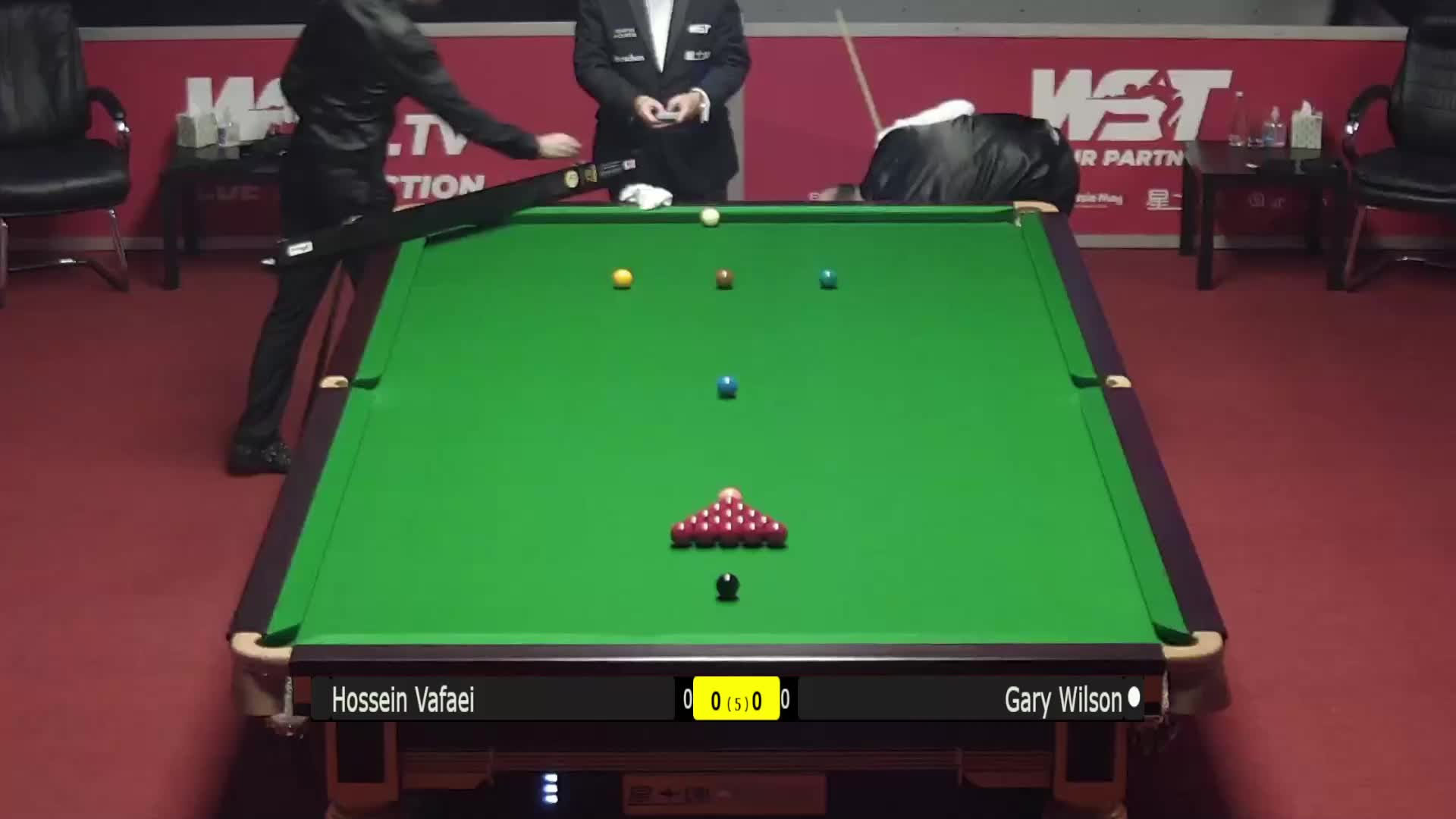 侯赛因-瓦菲 vs 加里-威尔逊 英国公开赛 清流