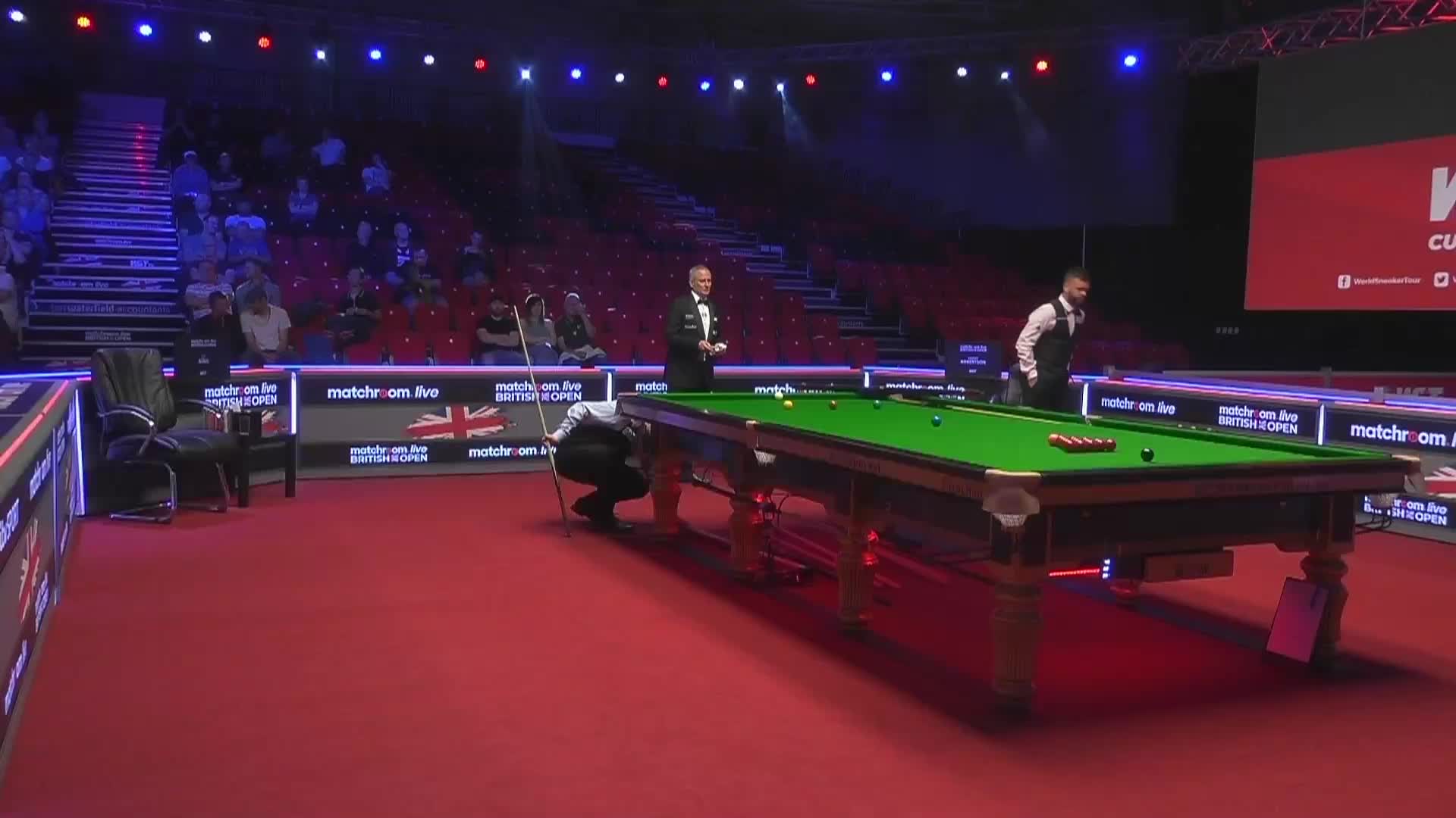 鲁宁 vs 吉米-罗伯逊 英国公开赛 清流