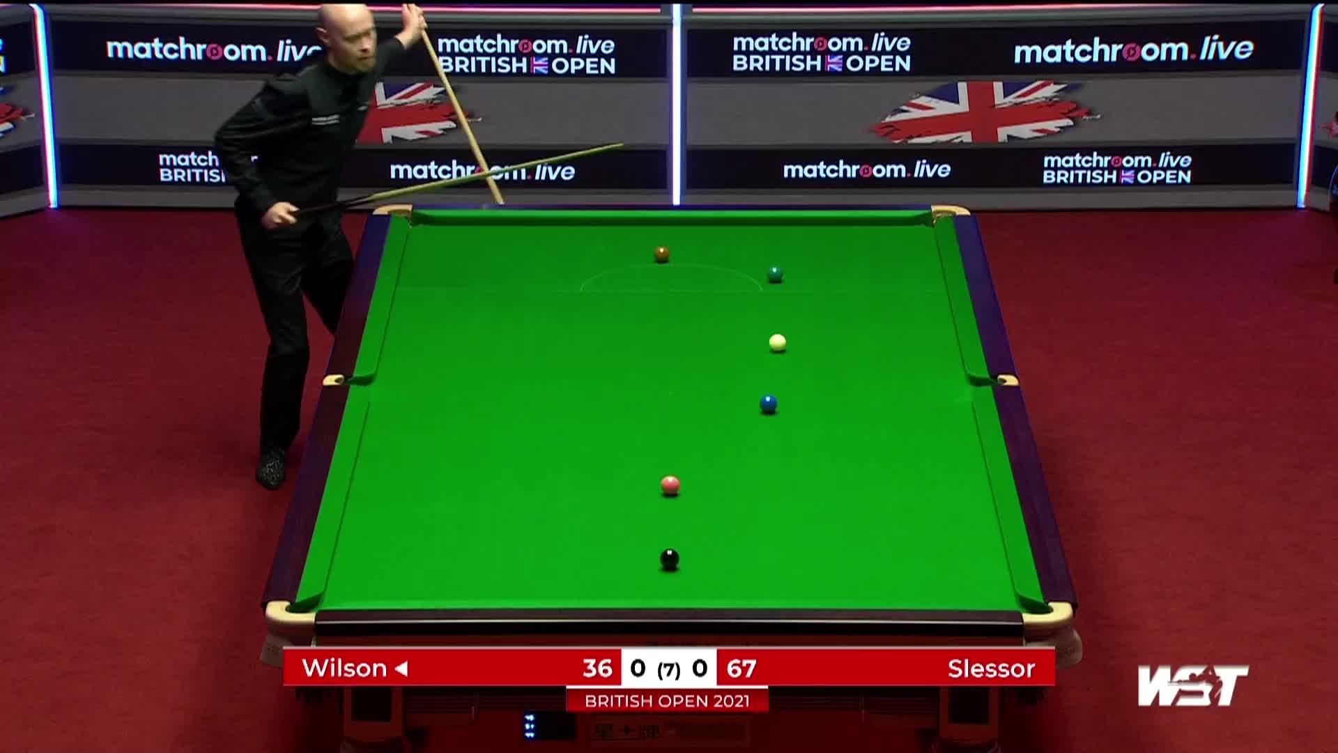 威尔逊的追分之旅，第一杆斯诺克！