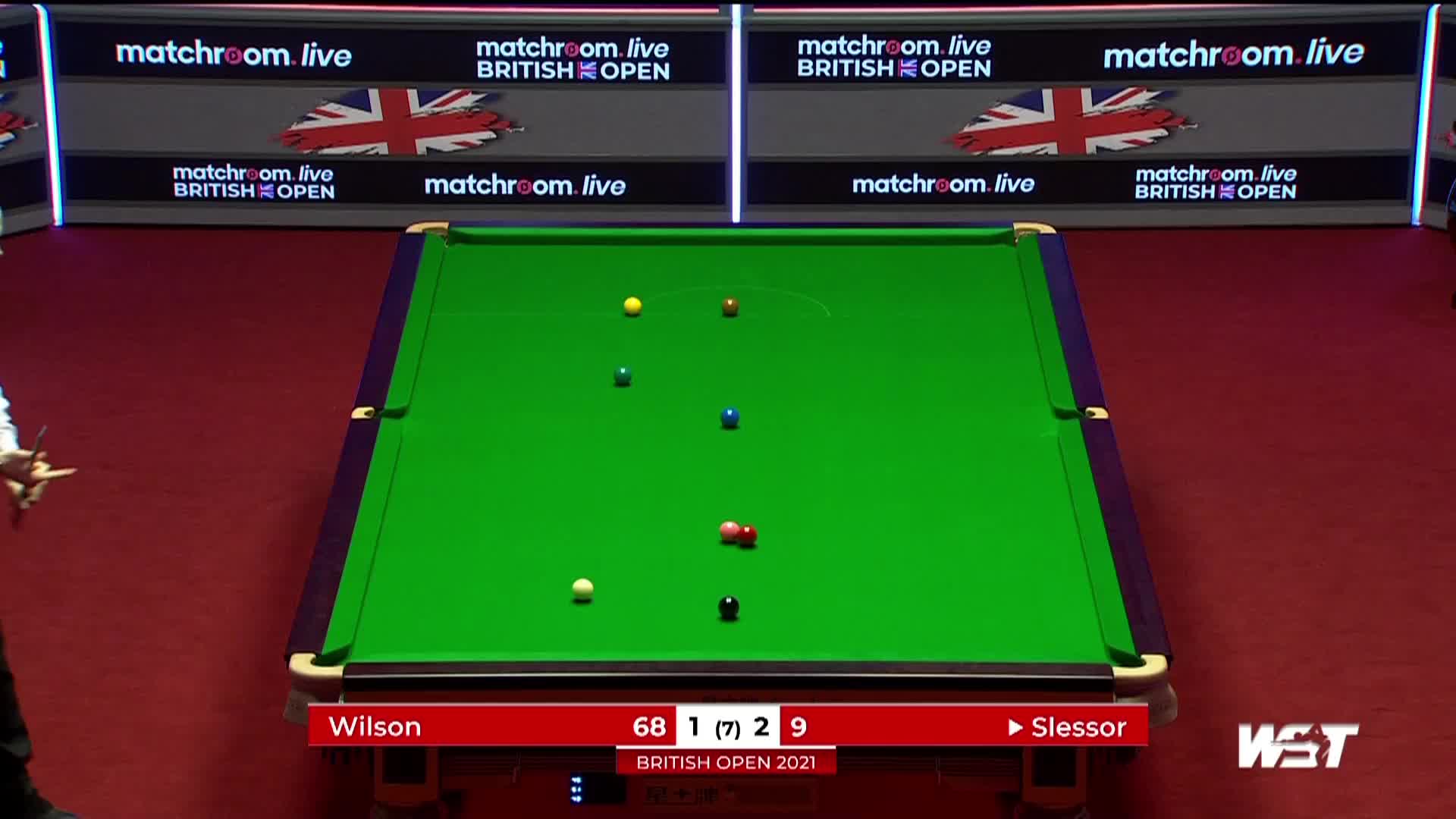 斯诺克大战！威尔逊漂亮解球守住胜果！