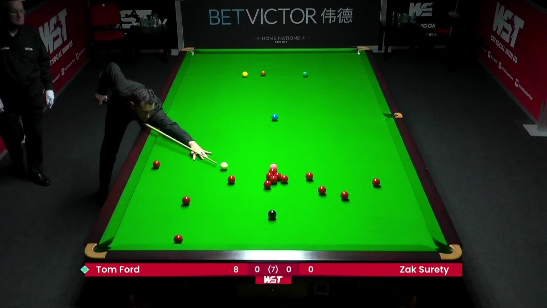 汤姆·福德vs扎克·苏尔蒂 北爱尔兰公开赛资格赛 清流