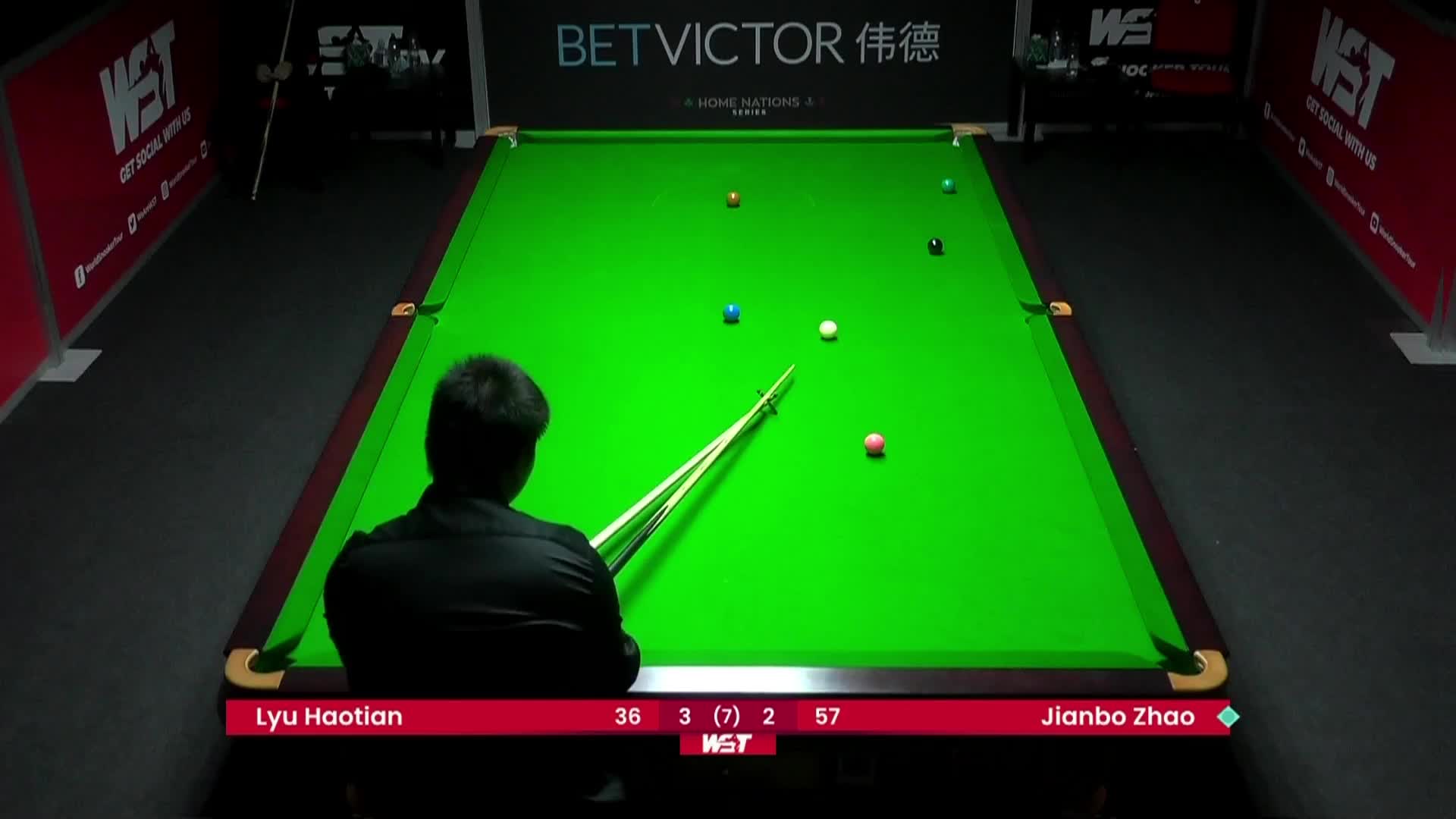 小赵痛失关键球，小天逆转拿下比赛！