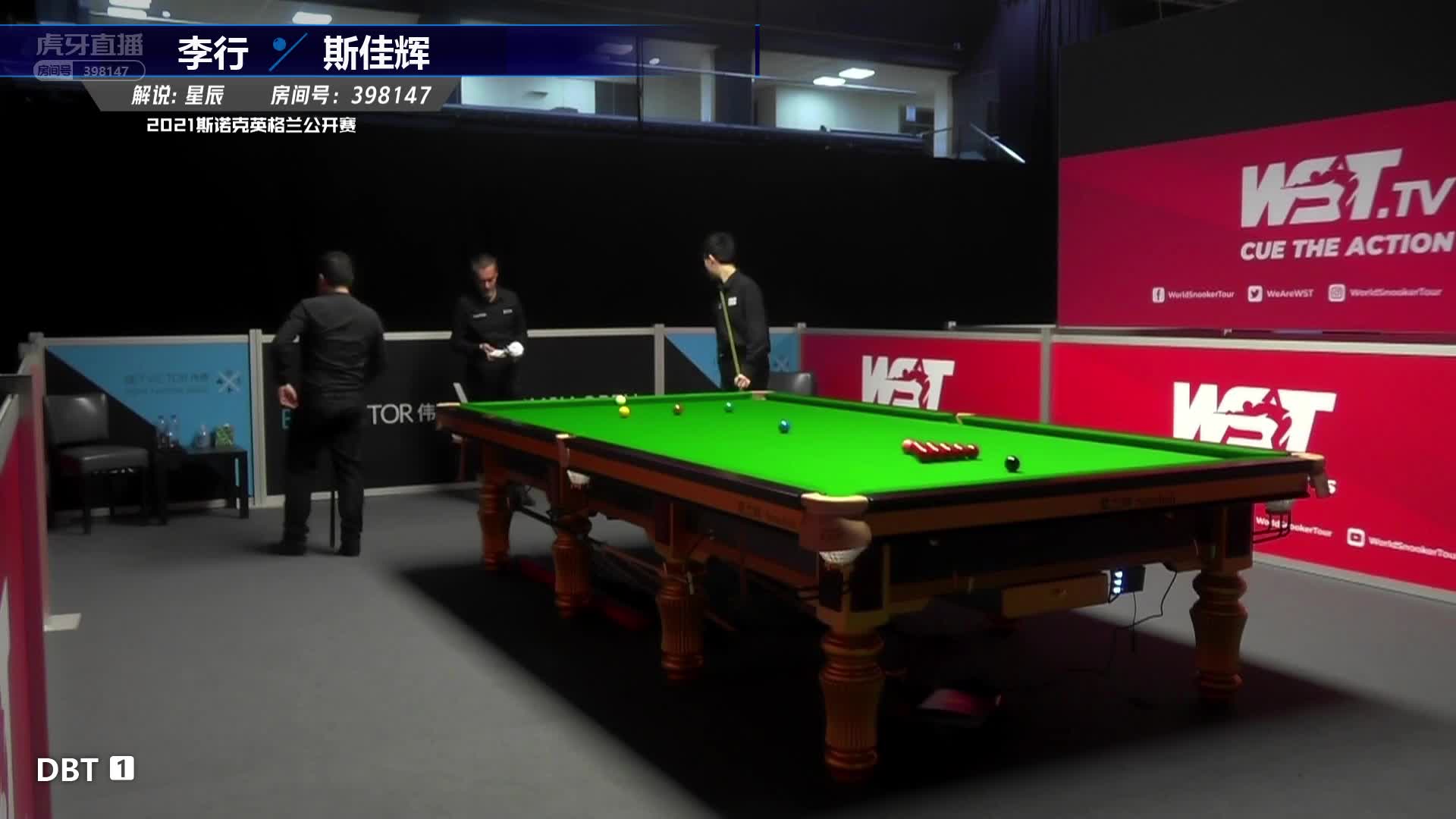 李行 vs 斯佳辉 英格兰公开赛资格赛 星辰解说