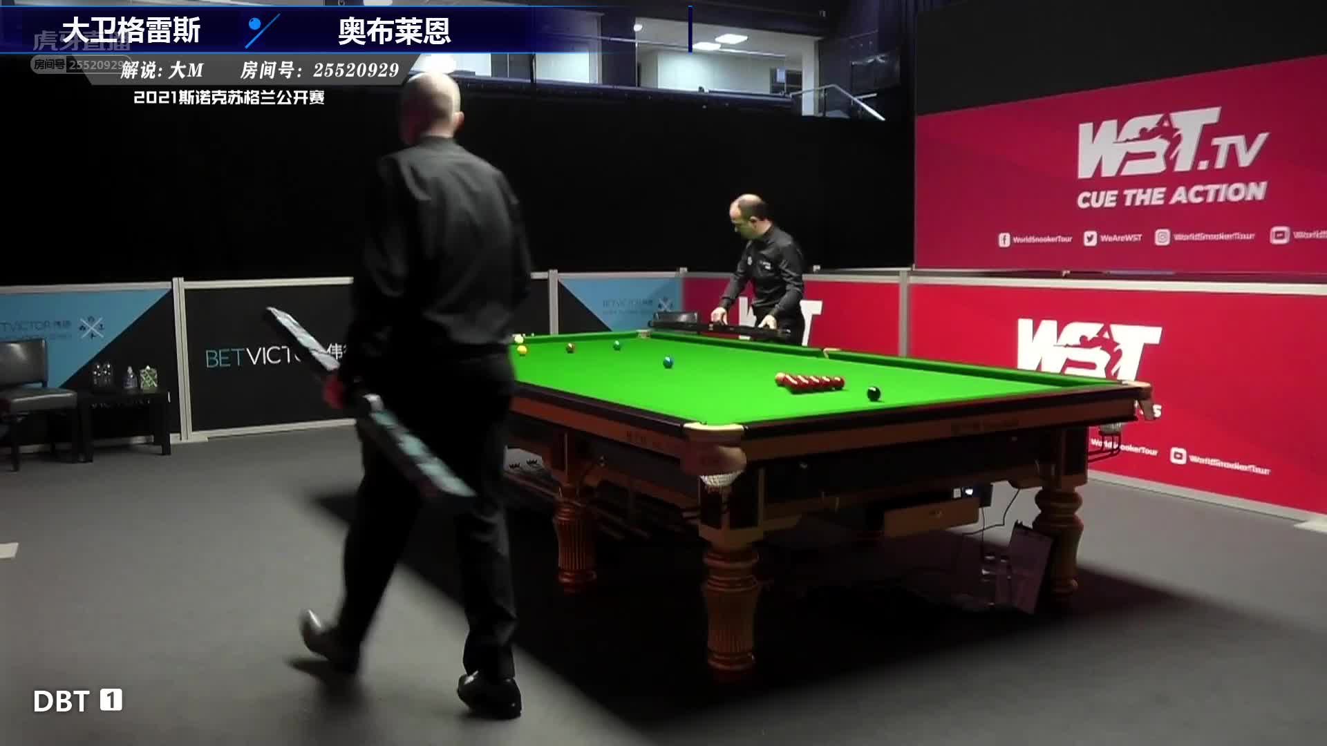 弗盖尔·奥布莱恩V大卫·格雷斯 苏格兰公开赛资格赛 大m解说