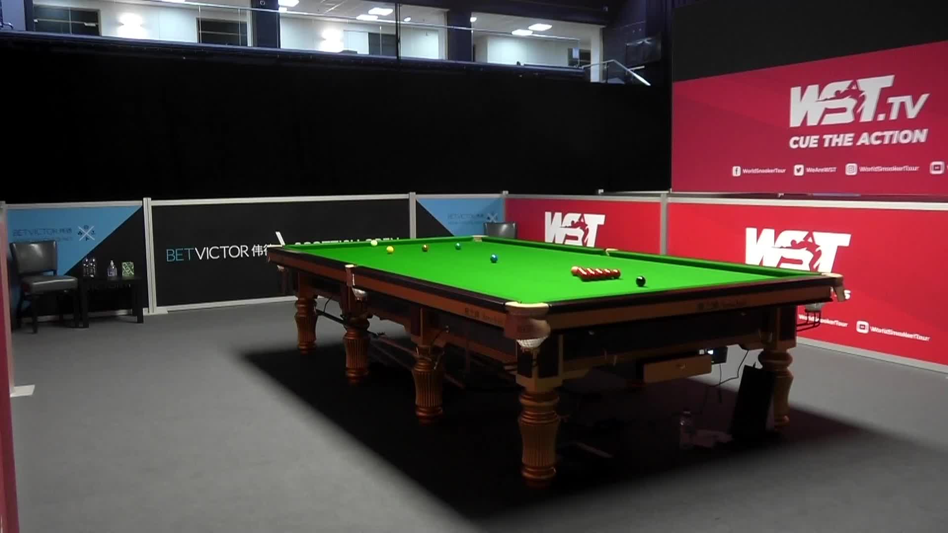 利亚姆·海菲尔德V赵剑波 苏格兰公开赛资格赛 清流 