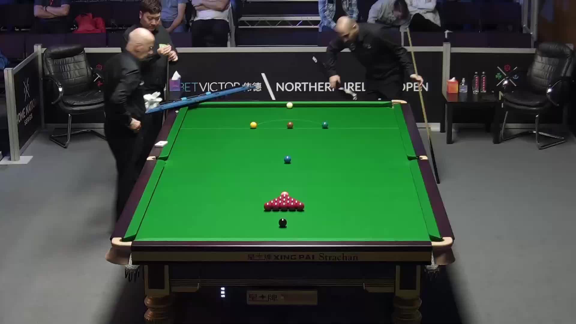 颜丙涛 vs 瓦菲 北爱尔兰公开赛 清流