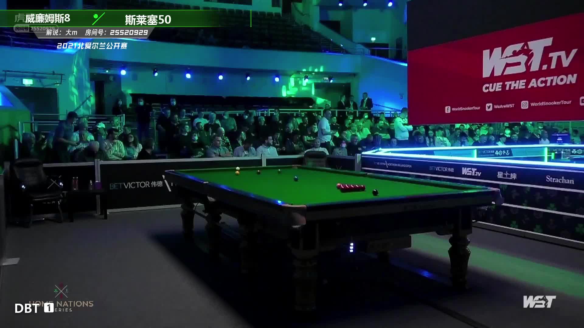 马克·威廉姆斯 vs 艾利奥特·斯莱瑟 北爱尔兰公开赛 大m解说