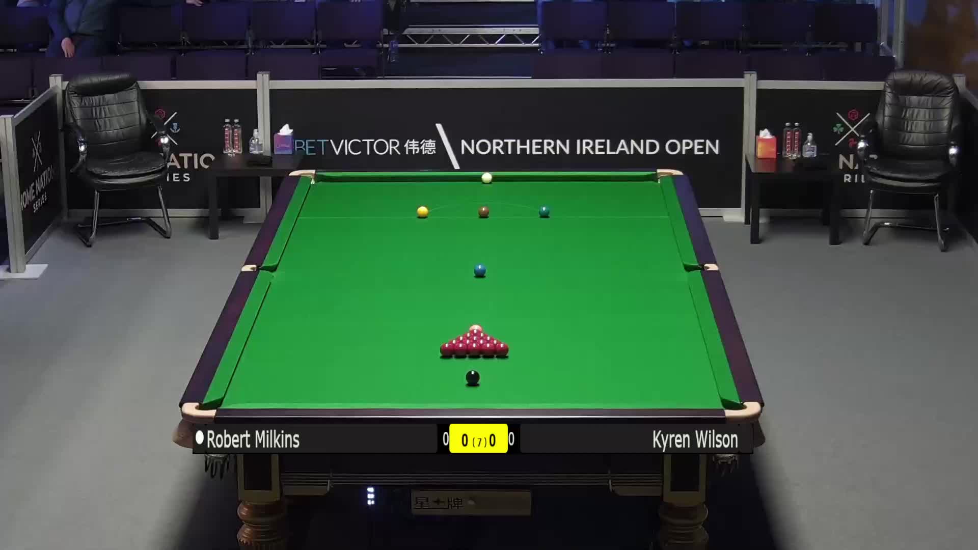 凯伦·威尔逊 vs 米尔金斯 北爱尔兰公开赛 清流