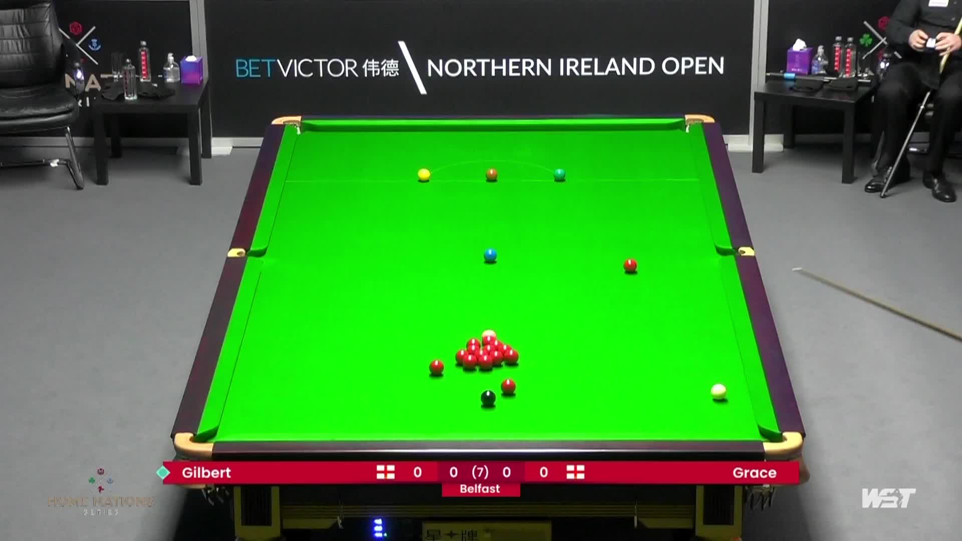 土豆哥手感火热！首局单杆127分拿下！