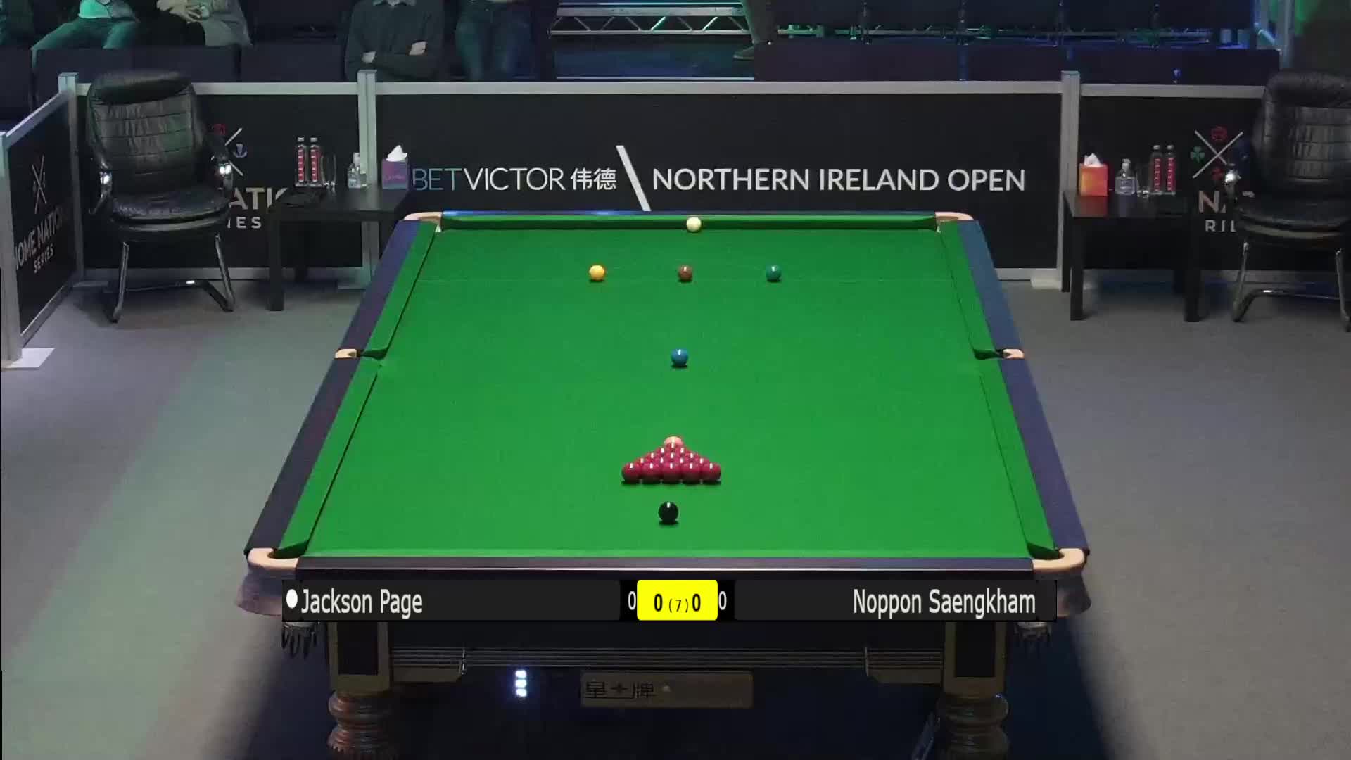 杰克逊·佩吉 vs 诺鹏·桑坎姆 北爱尔兰公开赛 清流