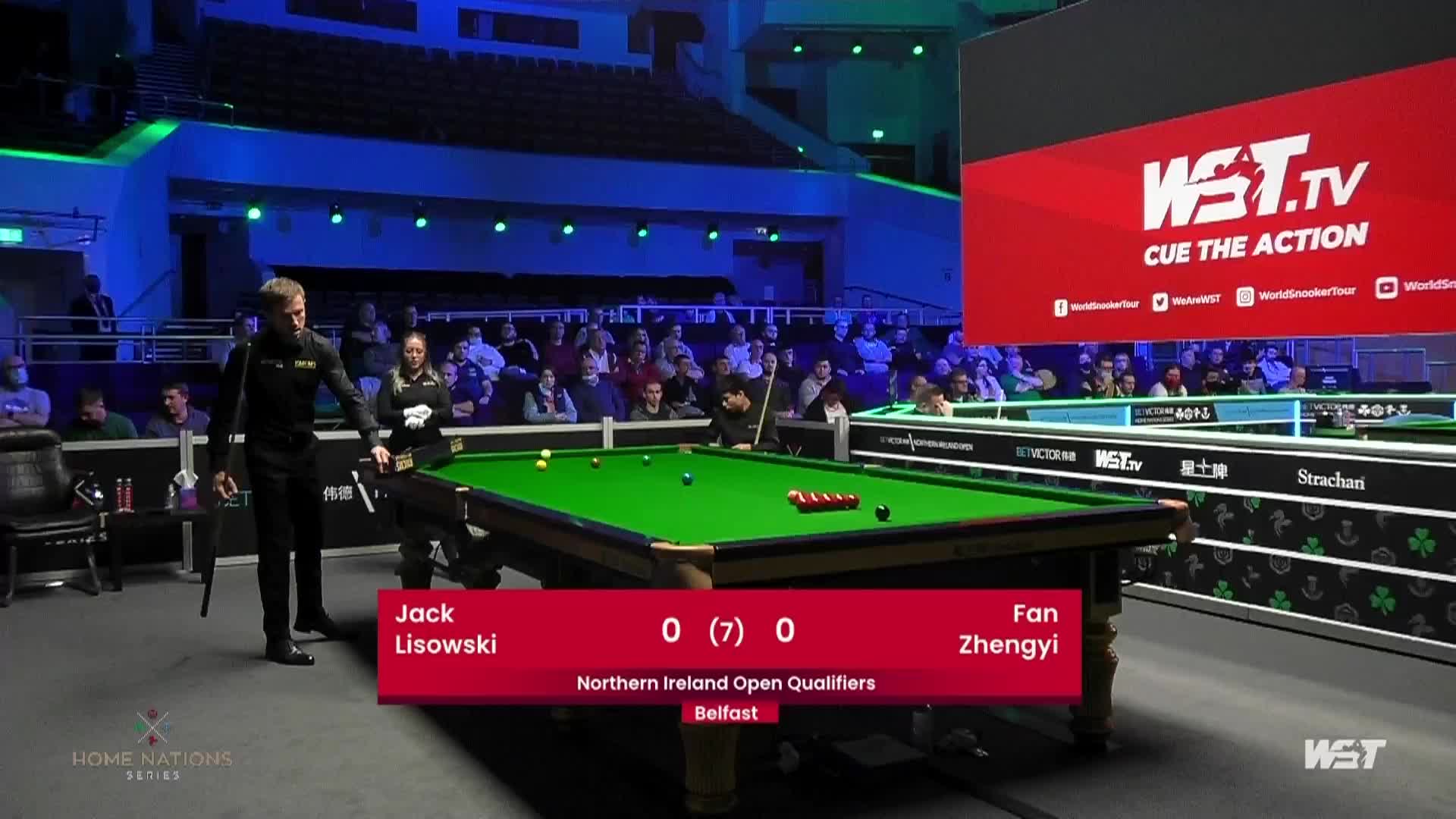 范争一 vs 杰克·利索夫斯基 北爱尔兰公开赛 清流