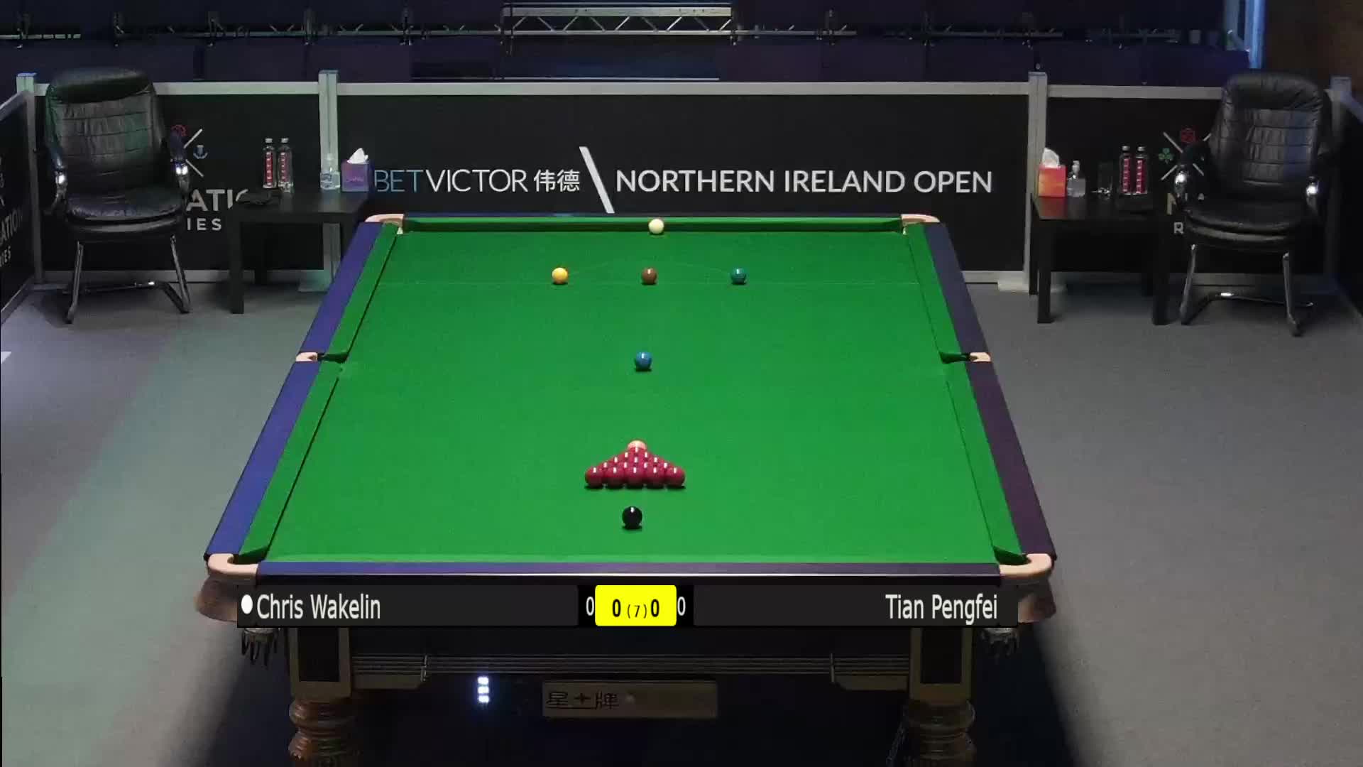 沃克林 vs 田鹏飞 北爱尔兰公开赛 清流