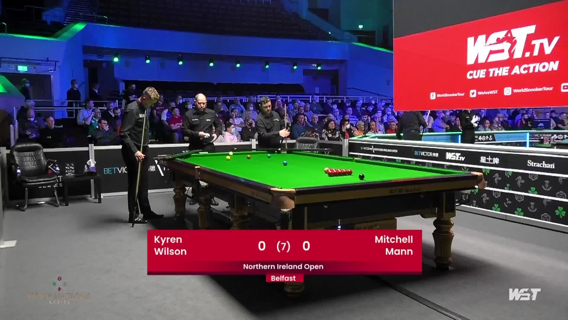 米切尔·曼恩  V  凯伦·威尔逊 北爱尔兰公开赛 清流