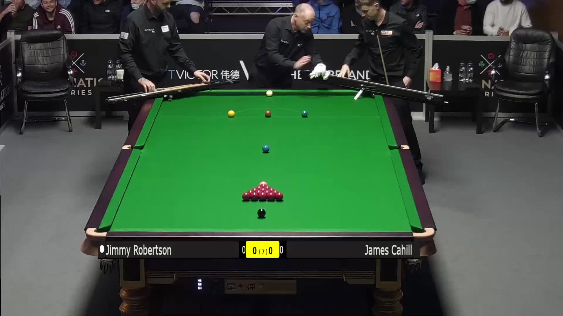 吉米·罗伯逊  V  詹姆斯·卡希尔 北爱尔兰公开赛 清流