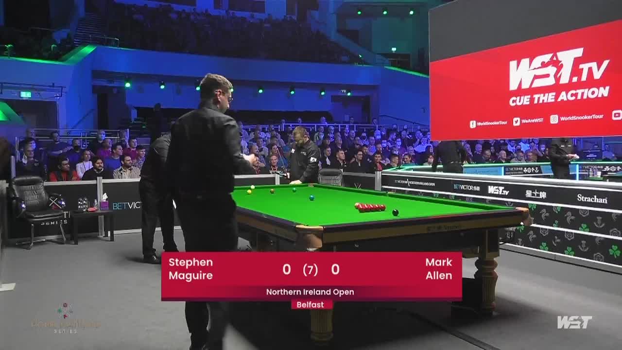 马克·艾伦  V  马奎尔  北爱尔兰公开赛 清流