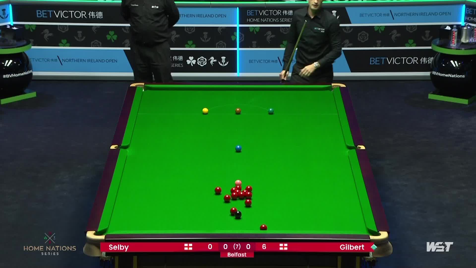 大卫·吉尔伯特  V  马克·塞尔比 北爱尔兰公开赛 清流