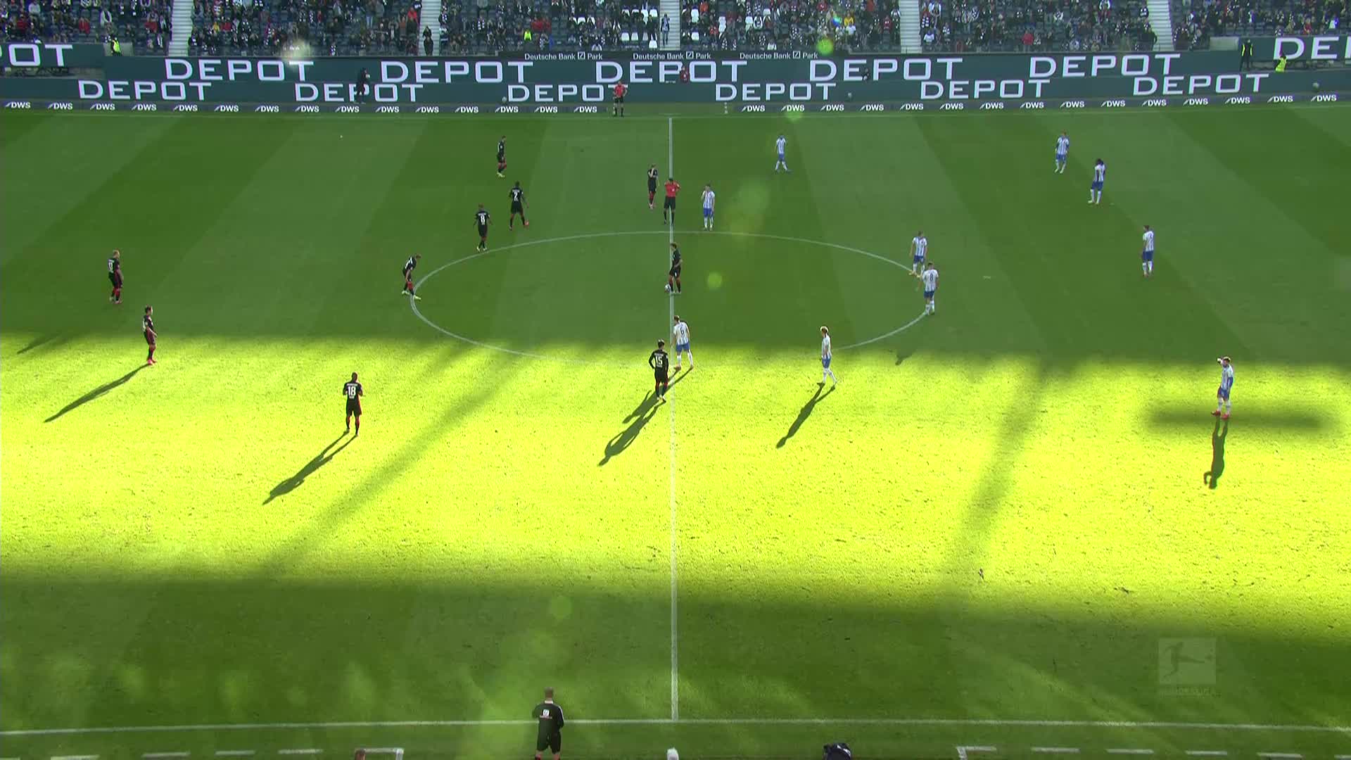 10月16日 法兰克福vs柏林赫塔 下半场 清流