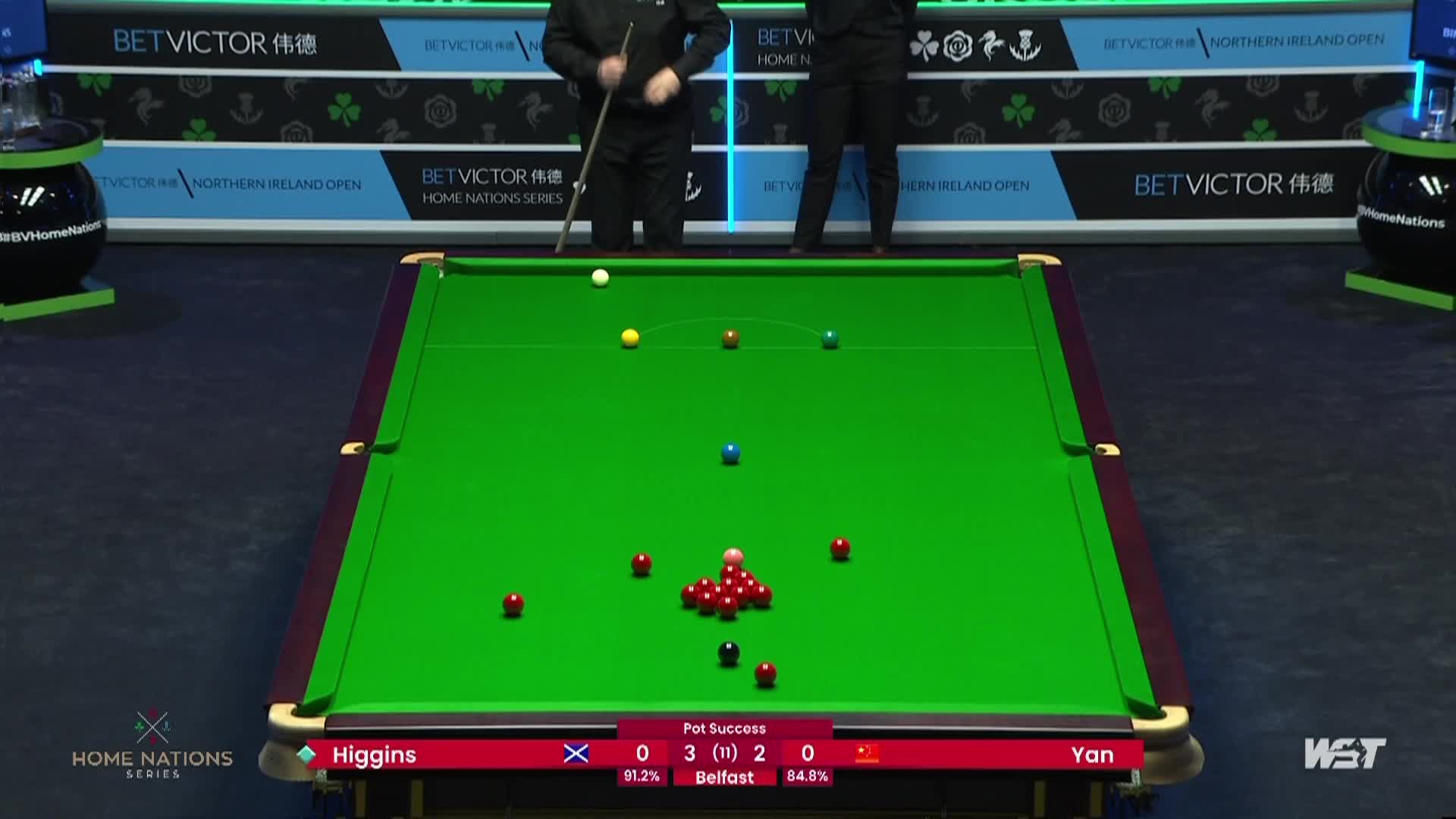 手感火热！希金斯上手长台命中