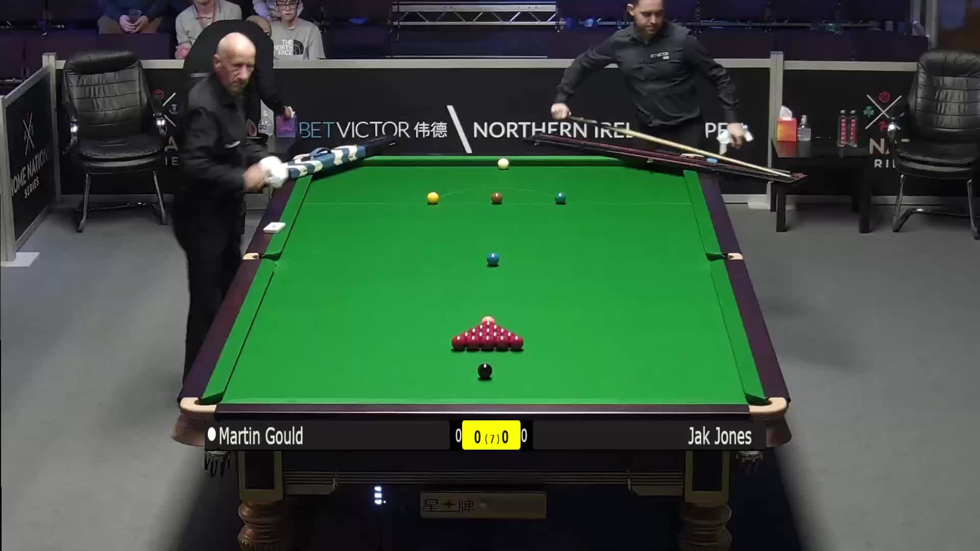 马丁·古尔德 vs 杰克·琼斯 北爱尔兰公开赛 清流  