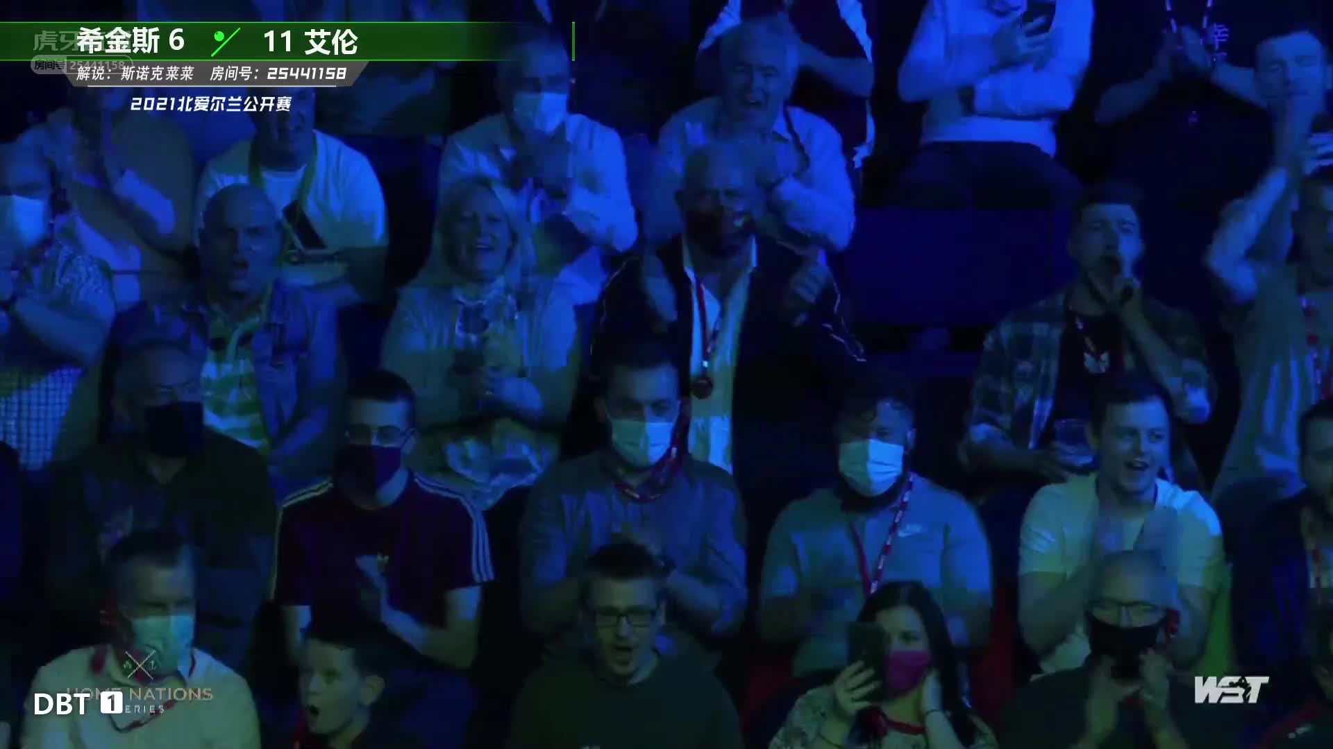 希金斯 vs 艾伦 下半场  北爱尔兰公开赛 菜菜解说 1