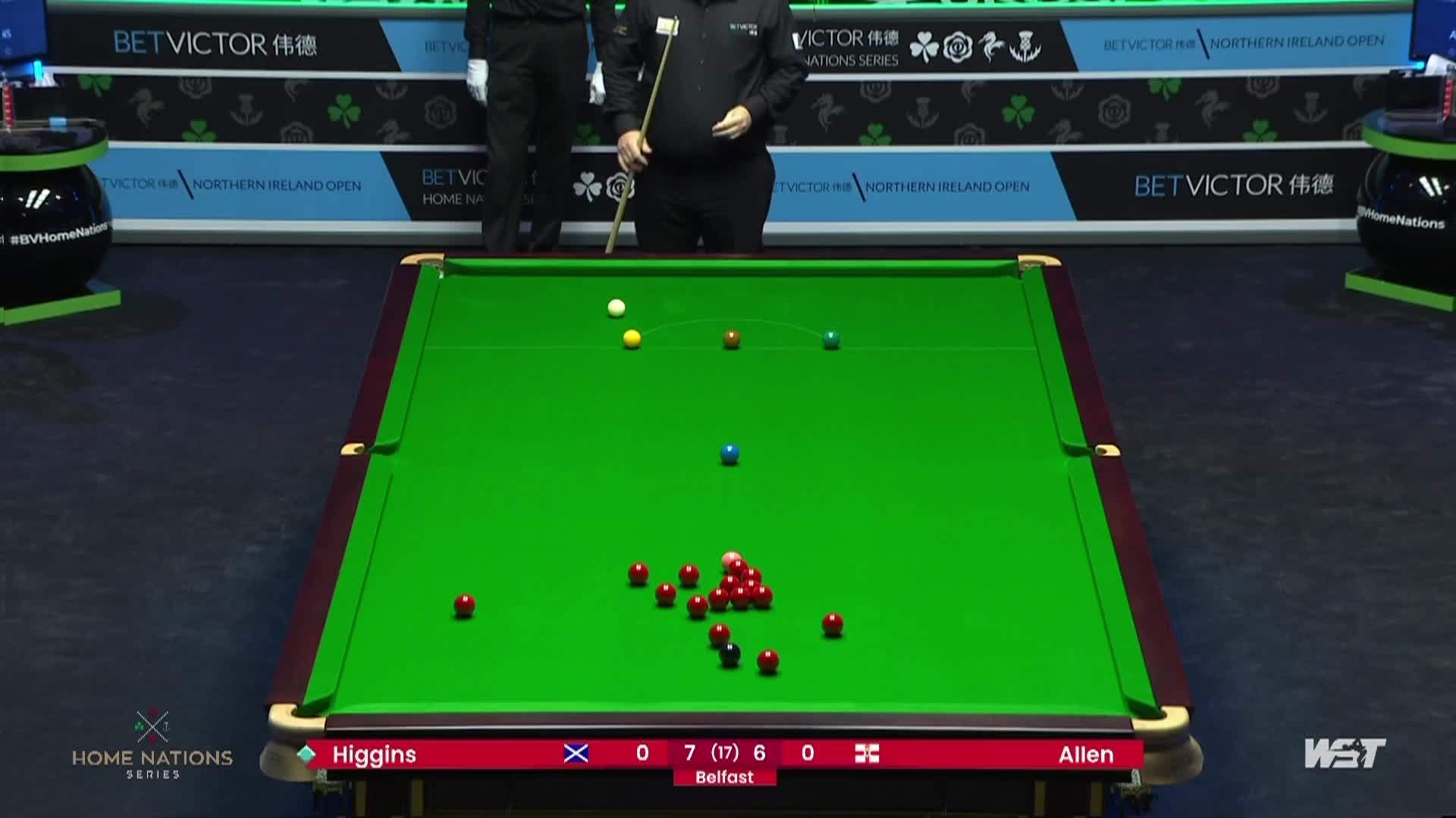 人品守恒！艾伦长台不中三库运气翻进