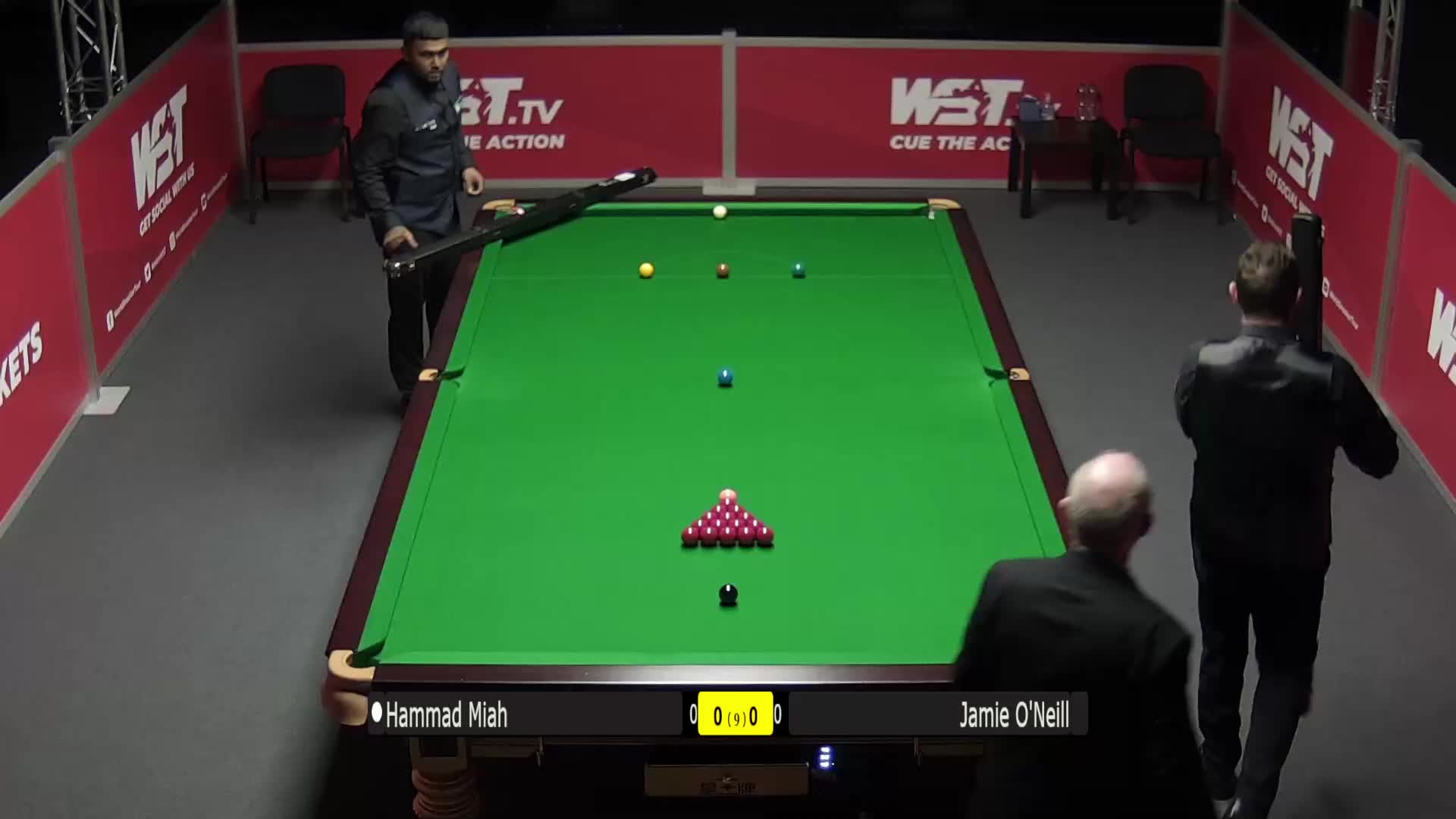 哈马德·米亚赫  VS  詹姆·奥尼尔  2021德国大师赛 清流