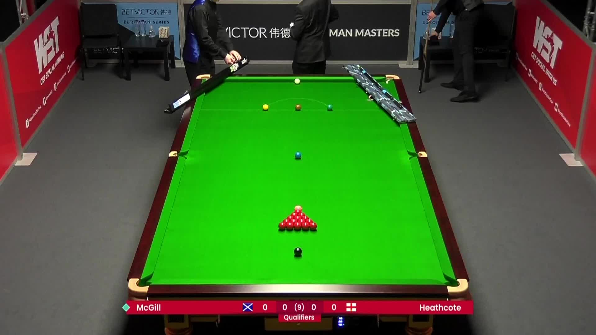 安东尼·麦克吉尔  VS  路易斯·西斯考特  2021德国大师赛 清流