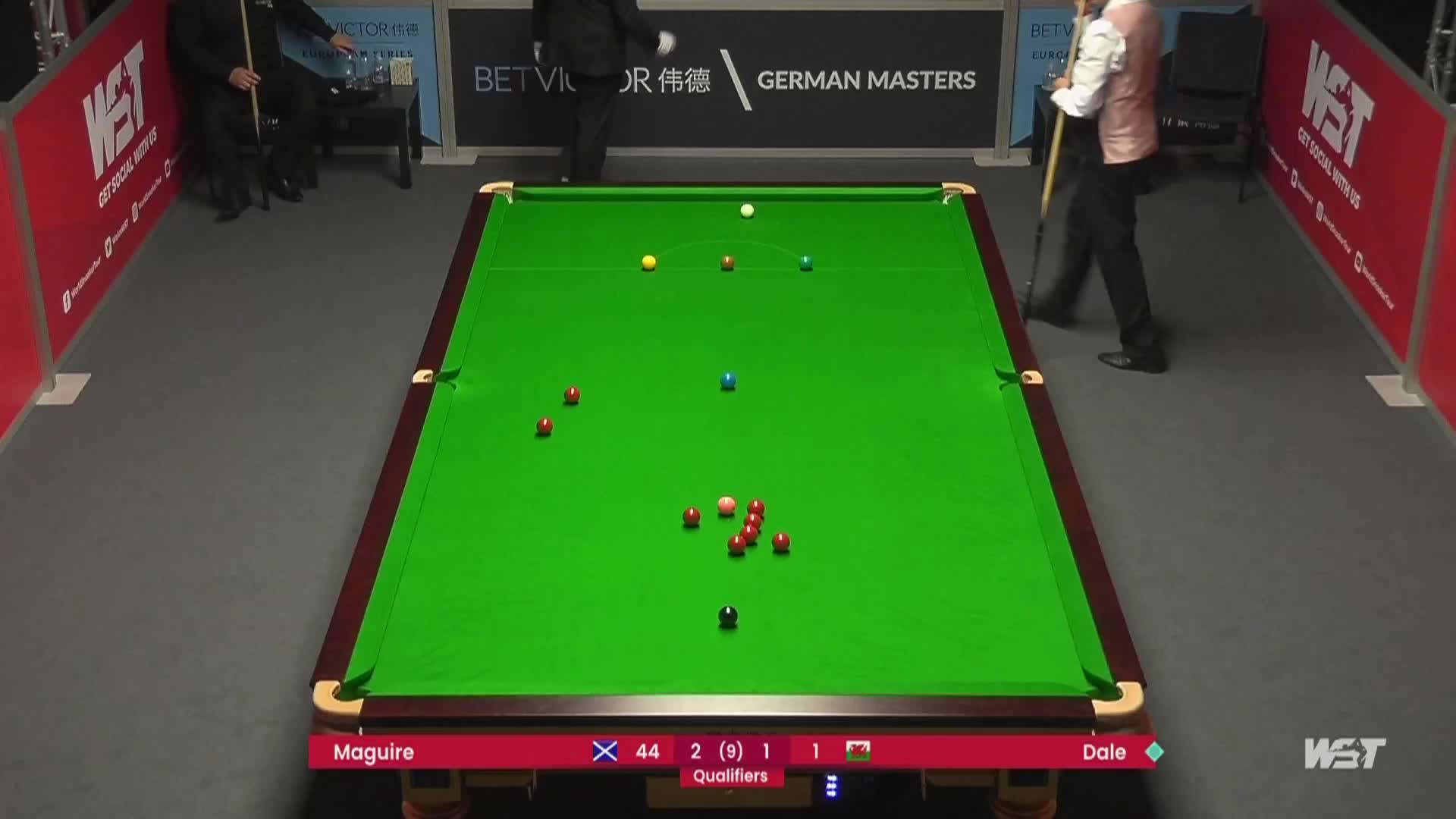 一杆无意斯诺克，把马奎尔做的牙齿痒痒