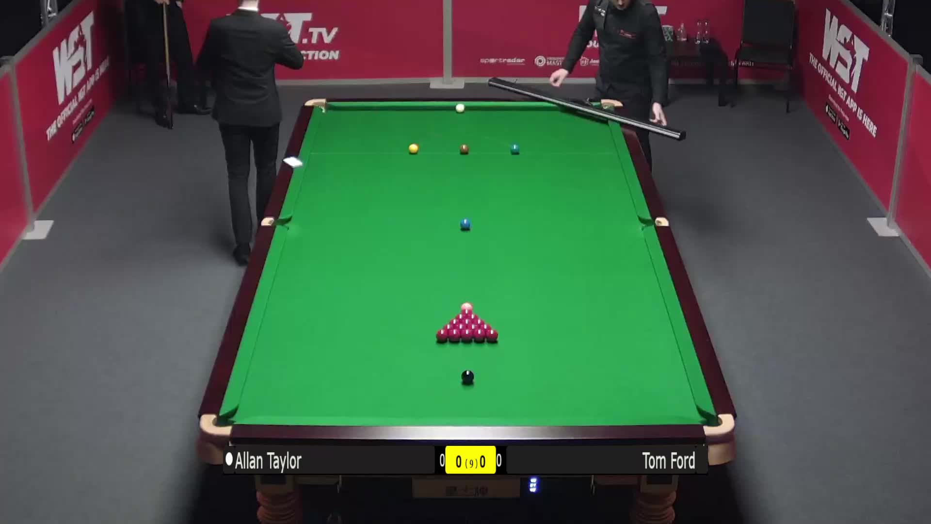 艾伦·泰勒  VS  汤姆·福德  2021德国大师赛 清流