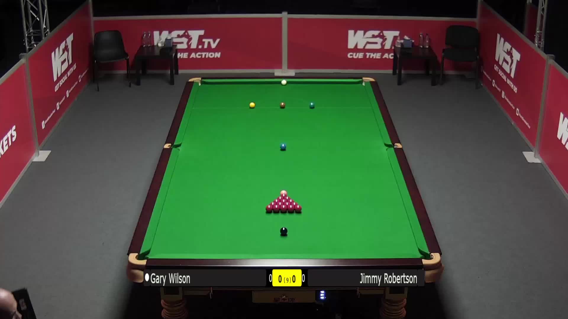 加里·威尔逊  VS  吉米·罗伯逊  2021德国大师赛 清流