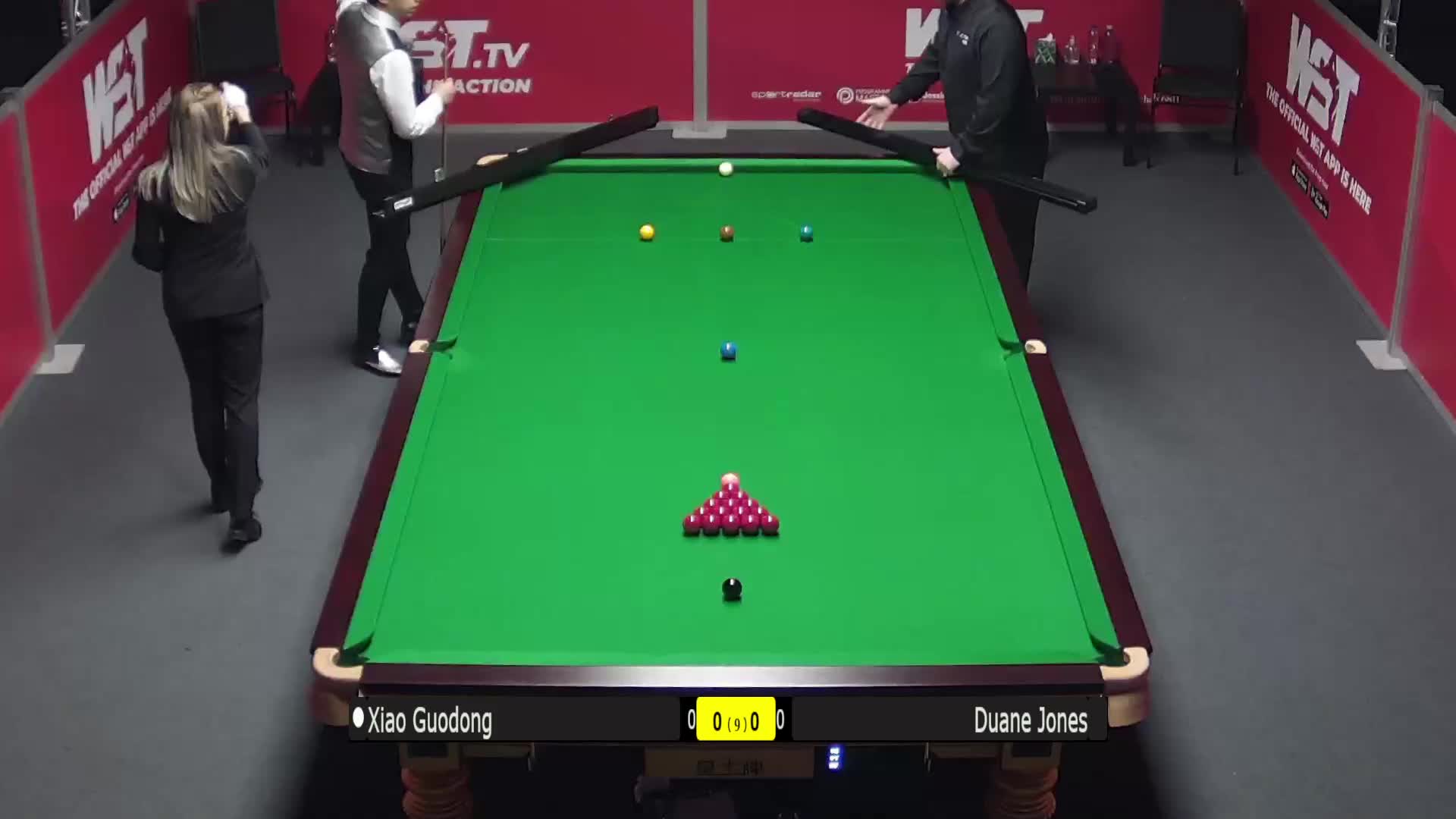 肖国栋  VS  杜恩·琼斯  2021德国大师赛 清流