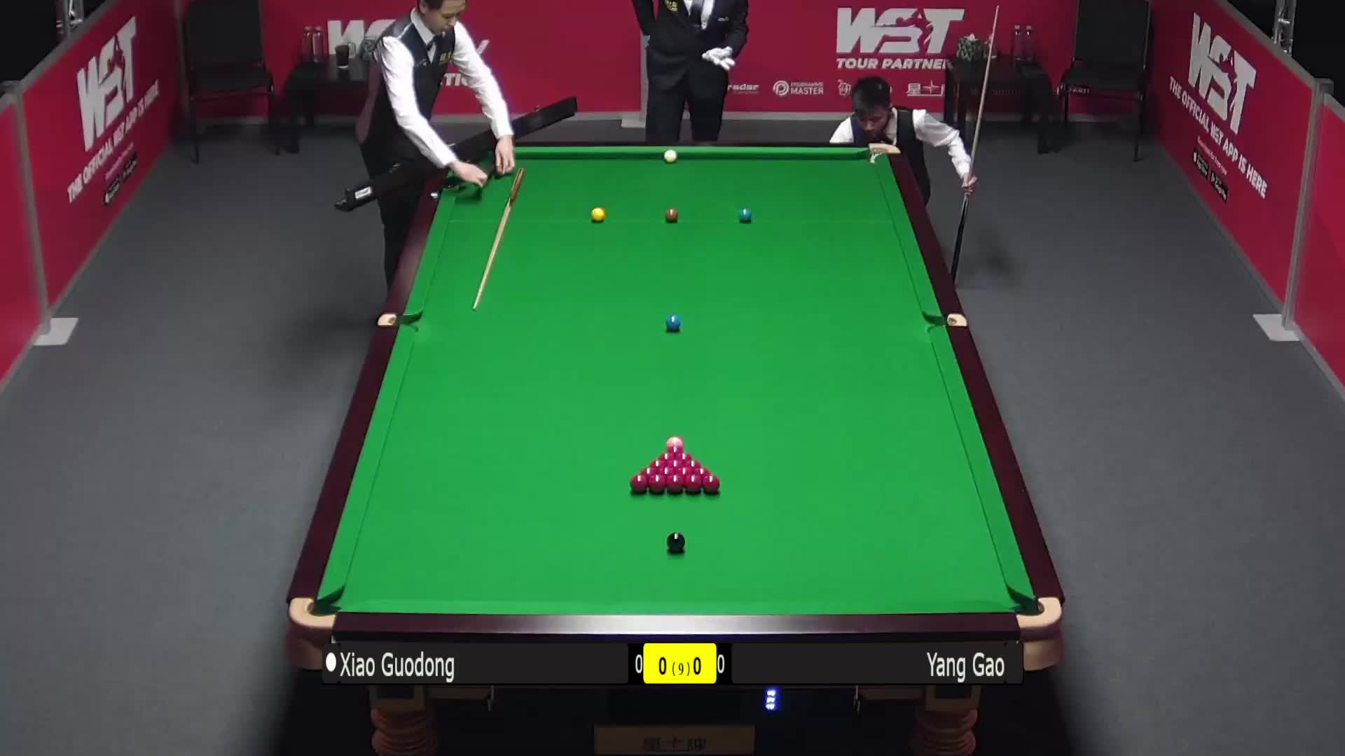 肖国栋vs高阳  2021斯诺克德国大师赛资格赛 清流