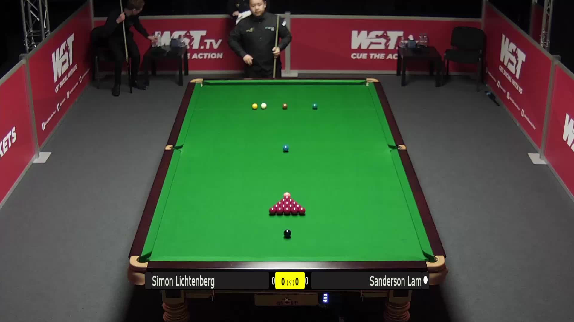 西蒙·利希滕贝格vs林杉峰  2021斯诺克德国大师赛资格赛 清流