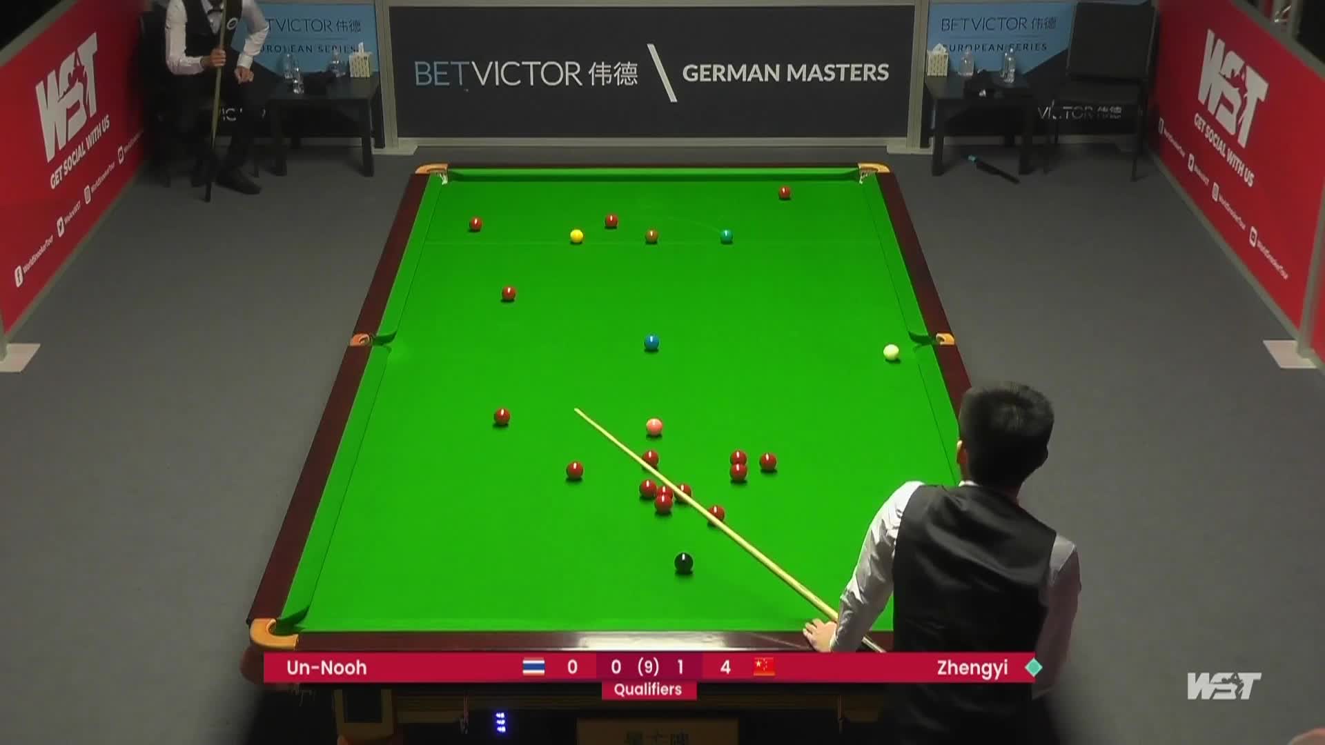 [直播]斯诺克德国大师赛资格赛 清流2号桌