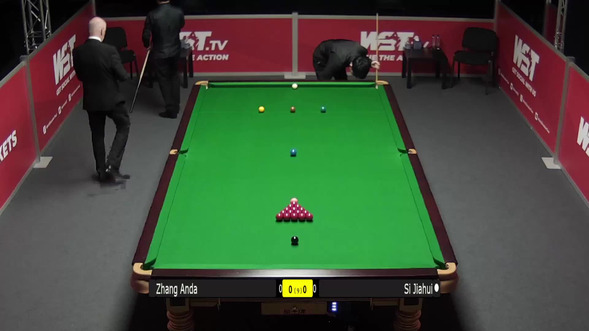 张安达vs斯佳辉  2021斯诺克德国大师赛资格赛 清流