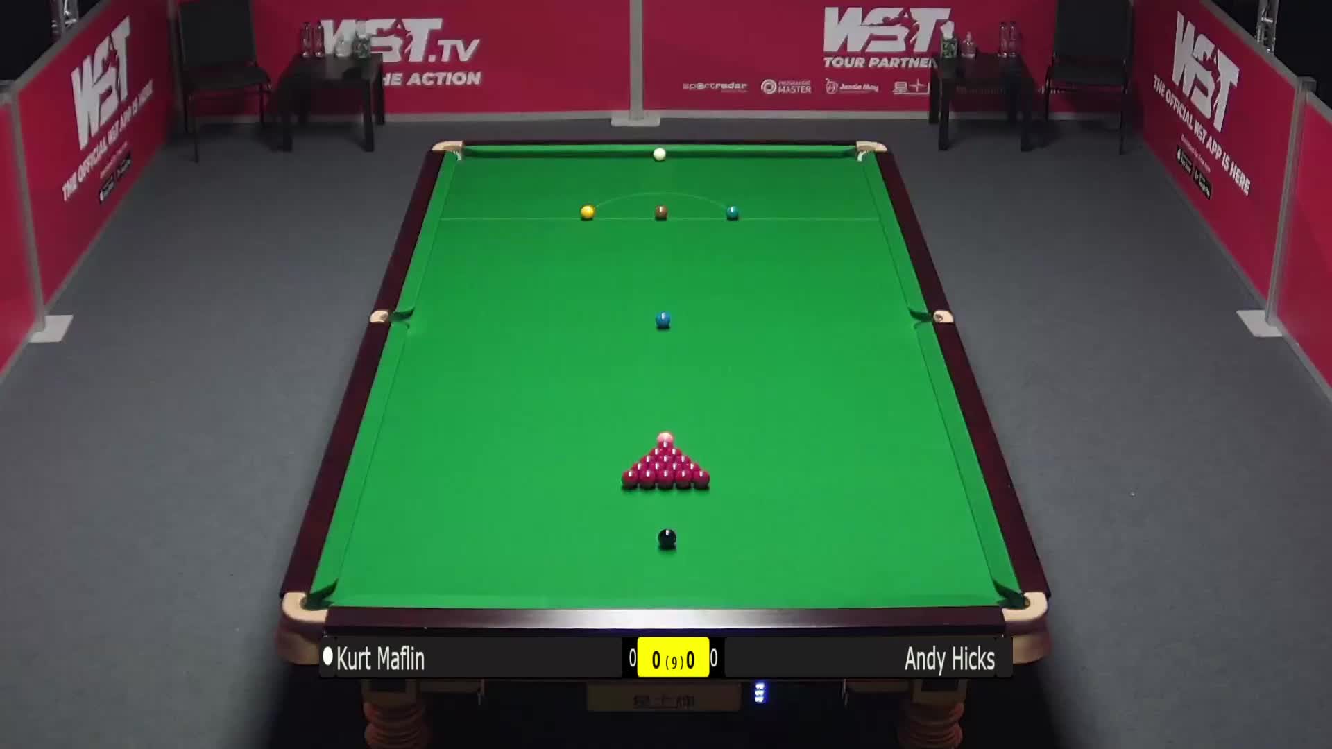 科特·马福林VS安迪·希克斯 2021斯诺克德国大师赛资格赛 清流
