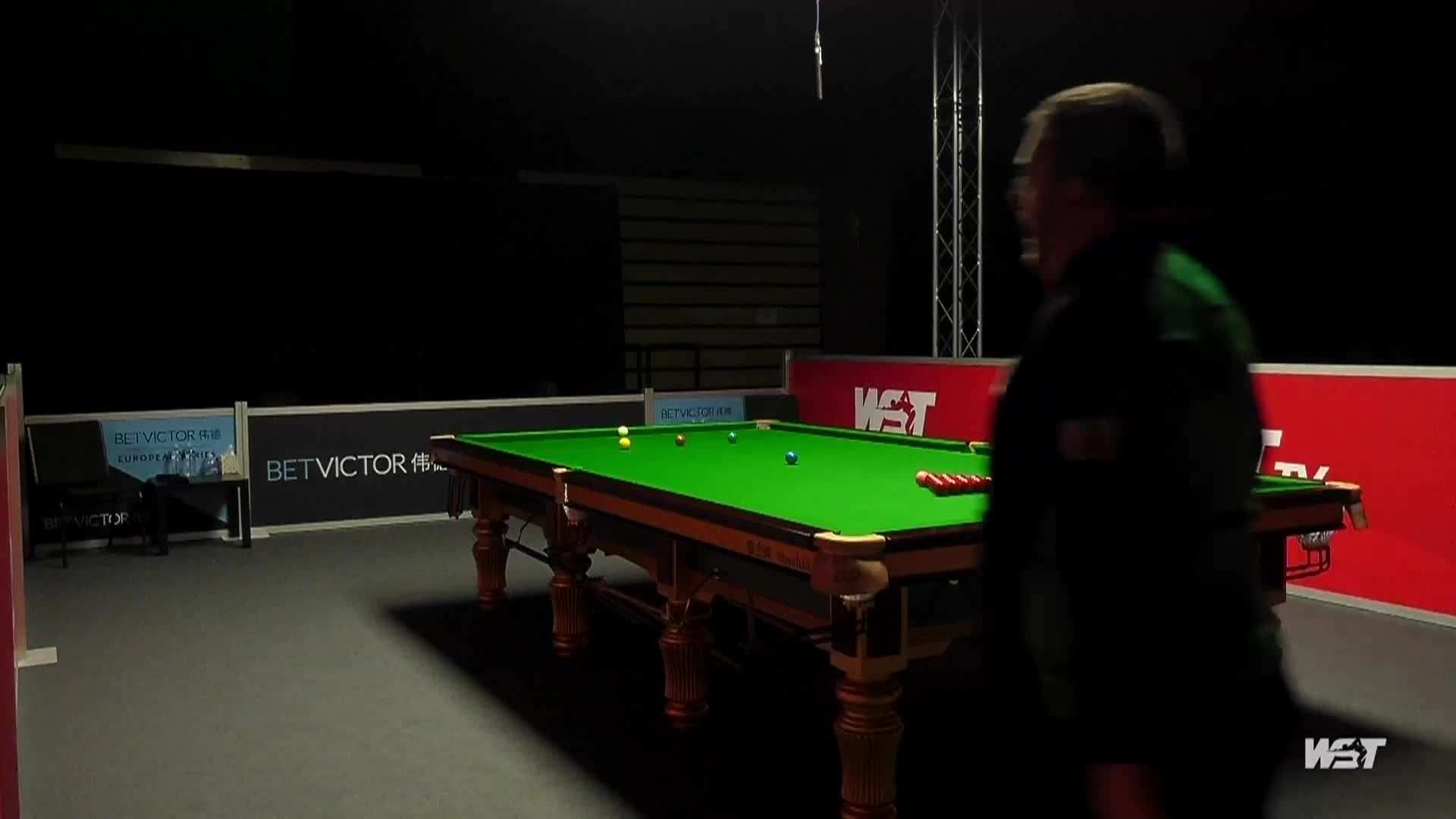 鲁宁  VS  范争一  2021斯诺克德国大师赛资格赛  清流