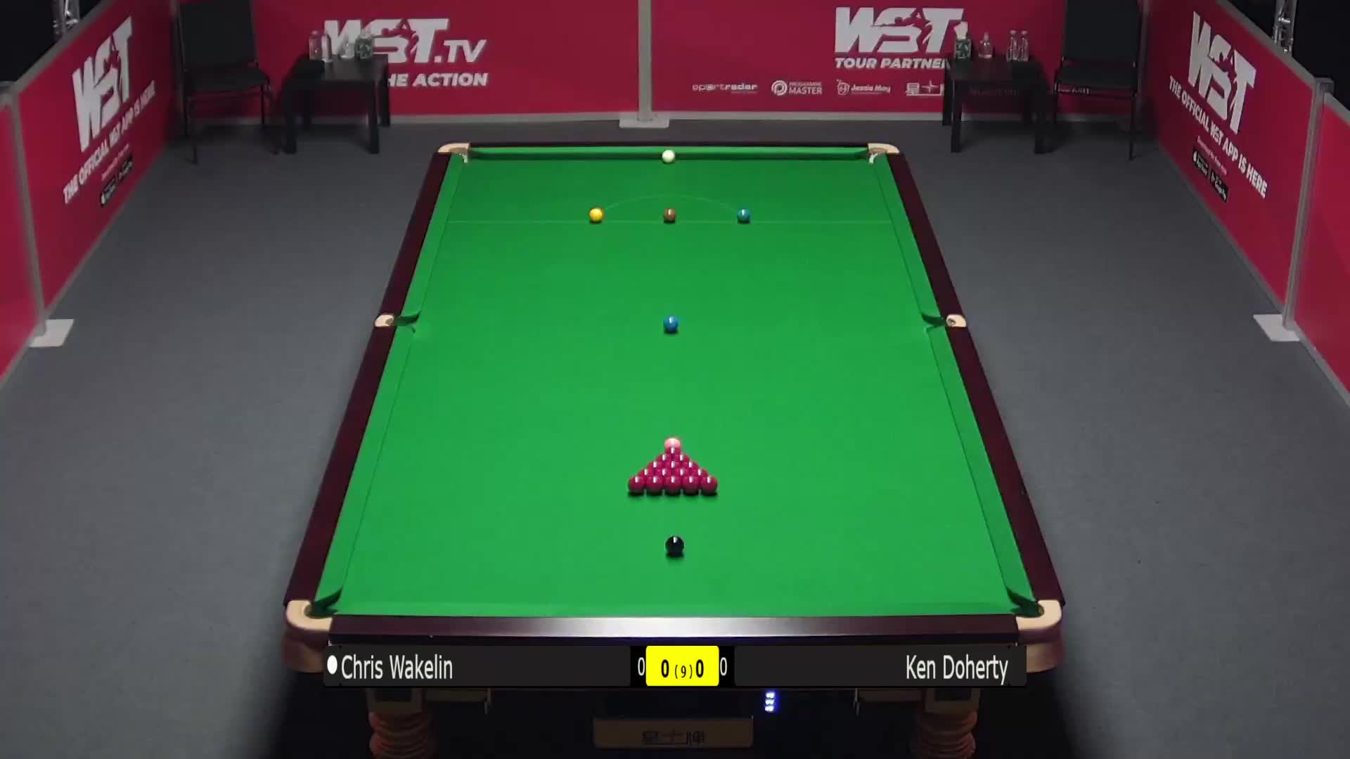 克里斯·沃克林  VS  肯·达赫迪 2021斯诺克德国大师赛资格赛  清流