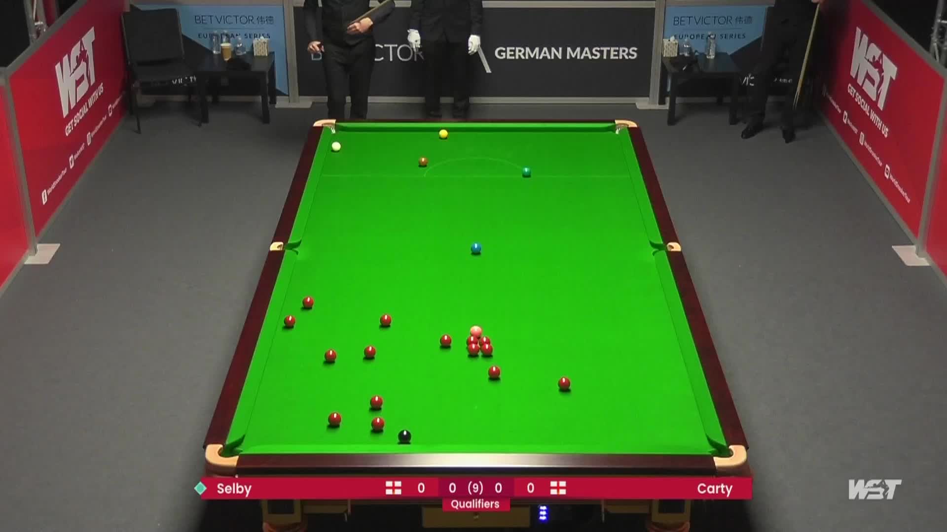 真敢打！塞尔比长台反角度切进