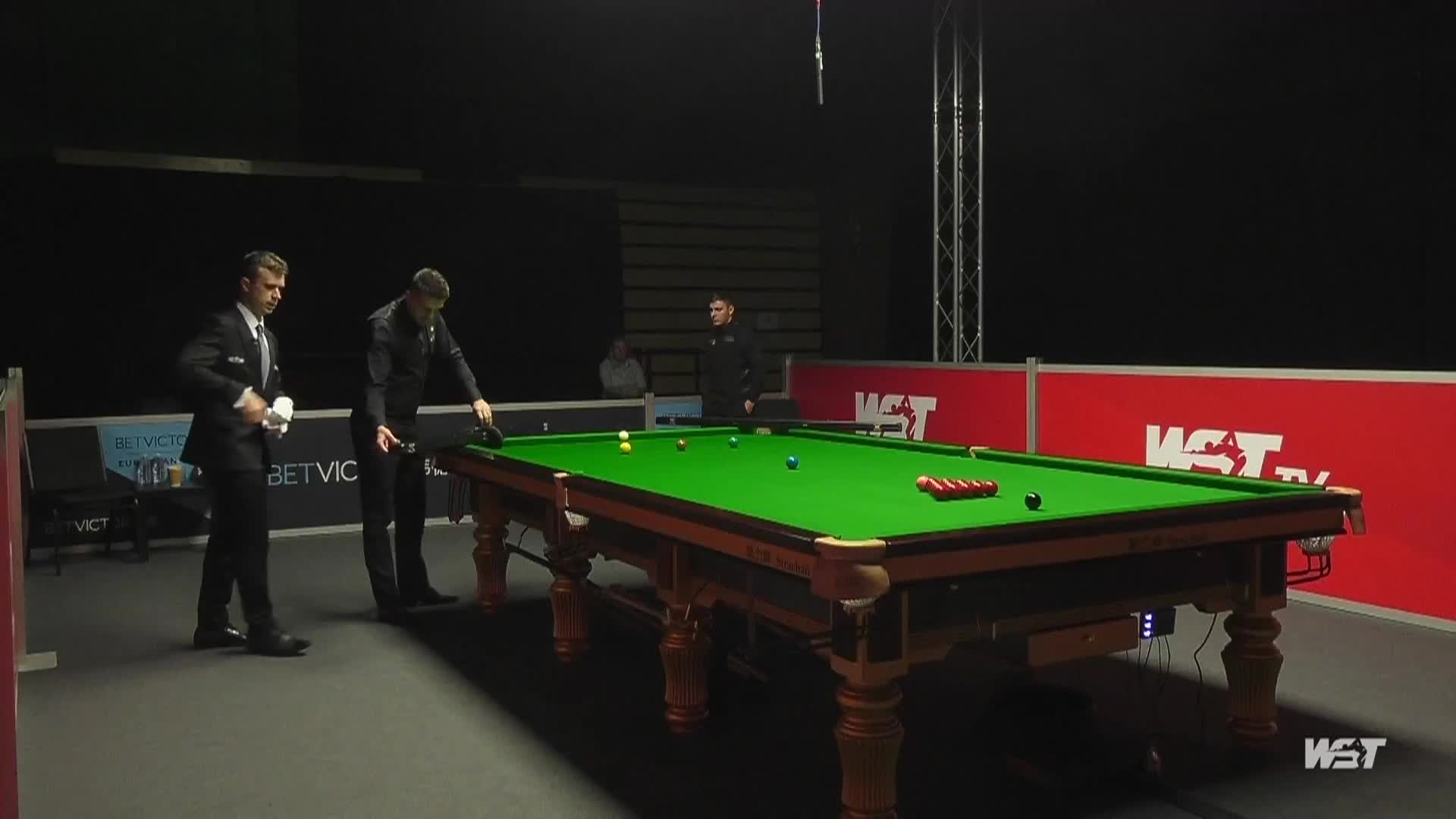 马克·塞尔比VS阿什利·卡蒂 2021斯诺克德国大师赛资格赛 清流