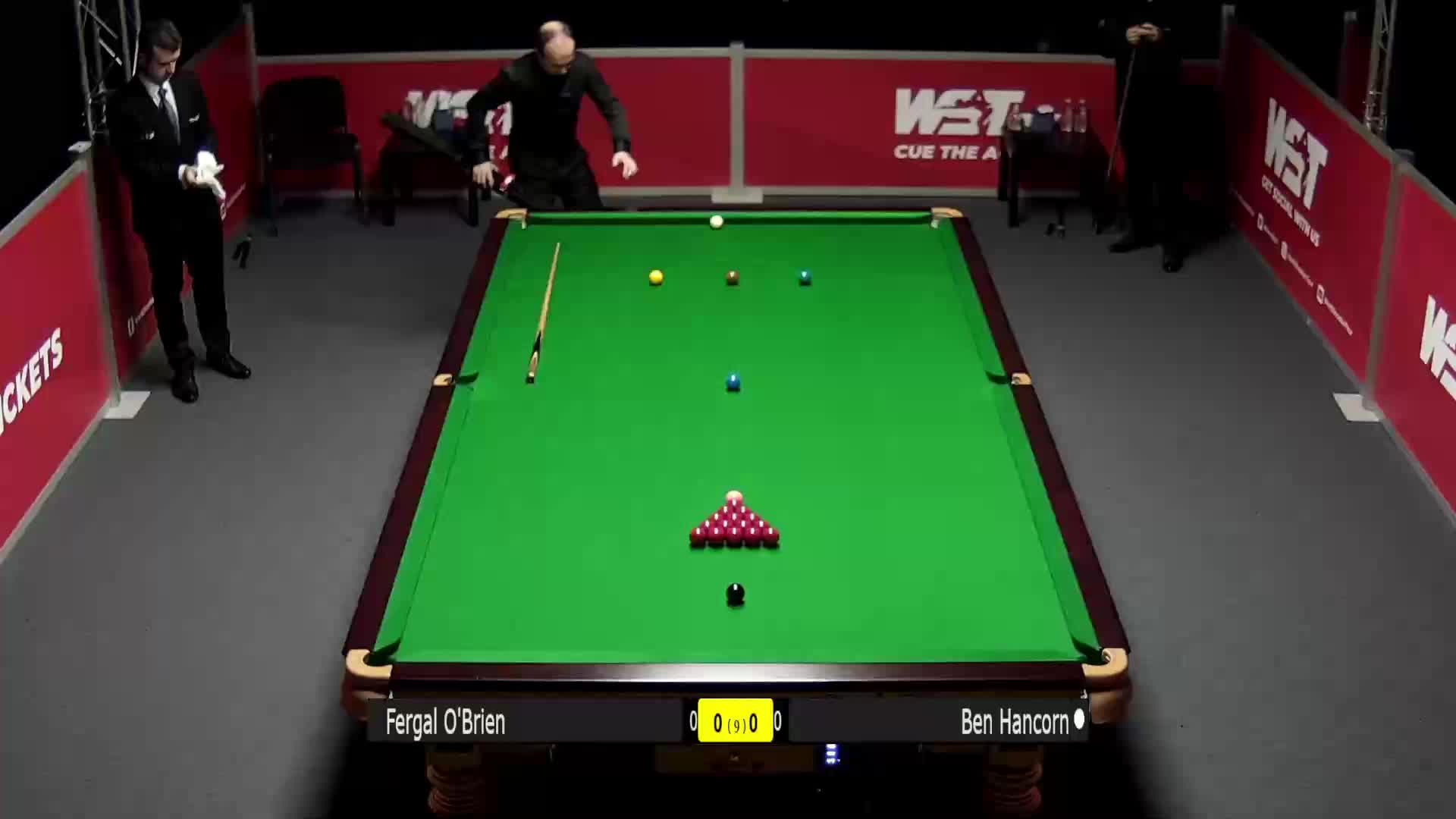 弗盖尔·奥布莱恩VS本·汉考恩 2021斯诺克德国大师赛资格赛  清流