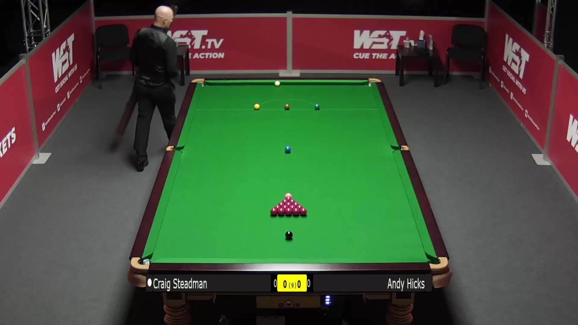 克雷克·斯特德曼  V  安迪·希克斯  2021欧洲大师赛资格赛  清流