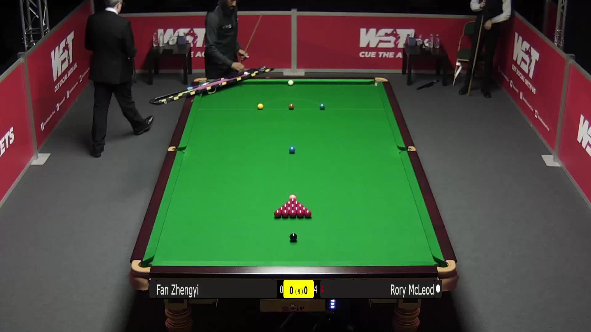 范争一  V  罗里·麦克劳德  2021欧洲大师赛资格赛  清流